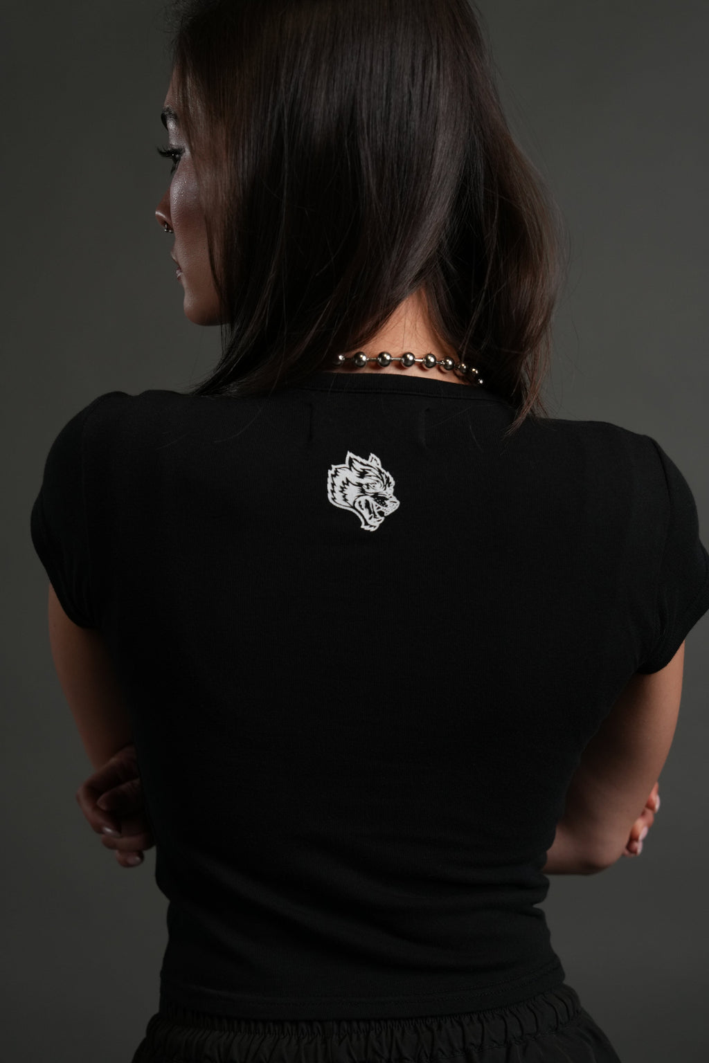 Darc Star "Baby" Tee in Black — imagem 11