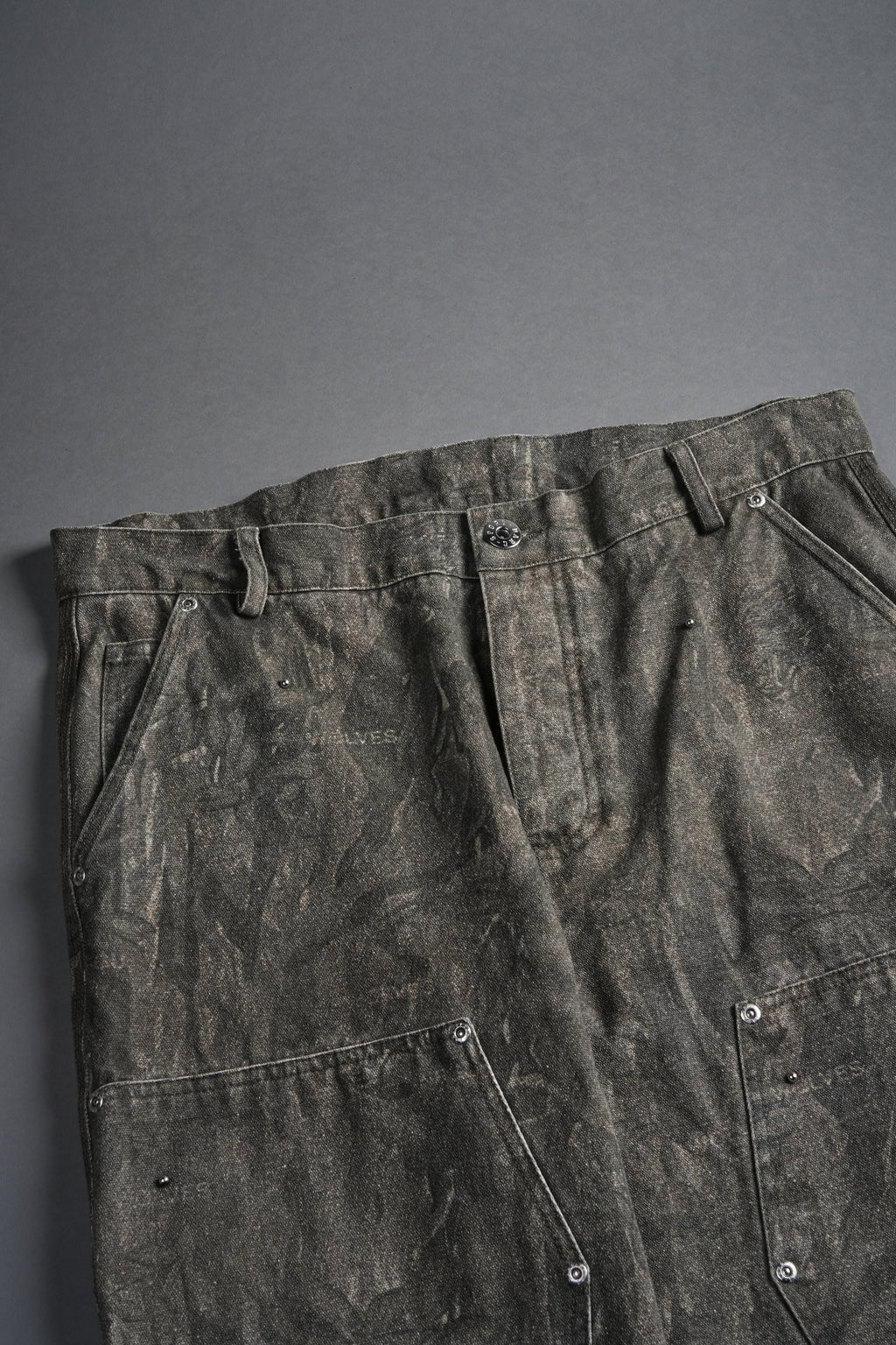 Studded Wolves Chopper Hoffa V2 Pants in Vintage Norse Camo — imagem 7