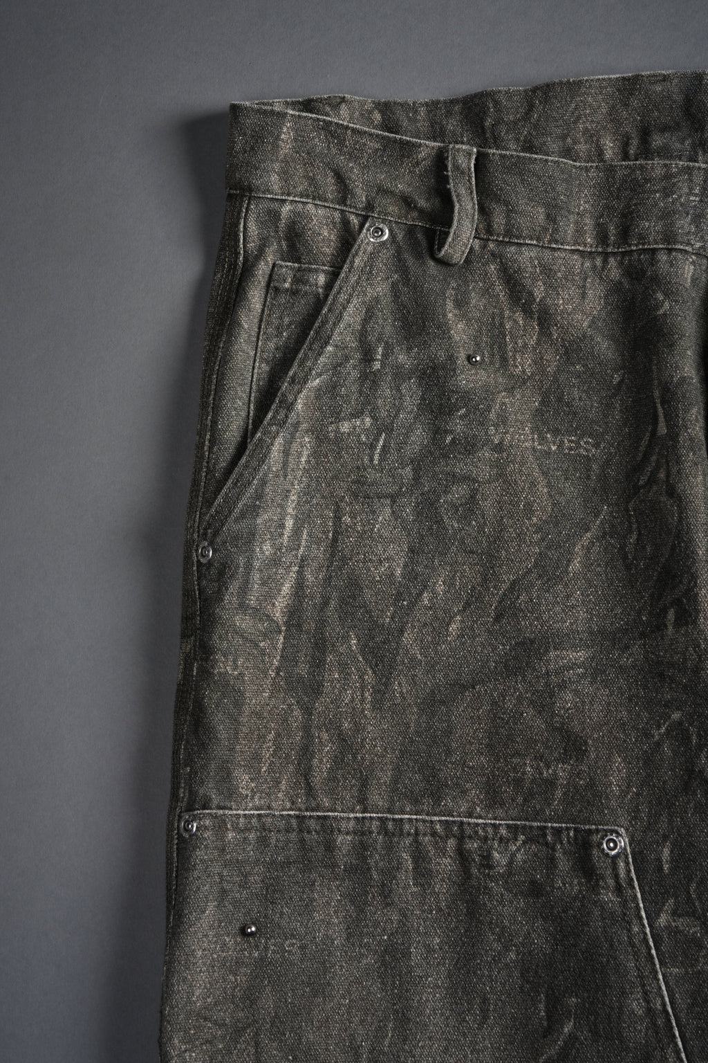 Studded Wolves Chopper Hoffa V2 Pants in Vintage Norse Camo — imagem 8