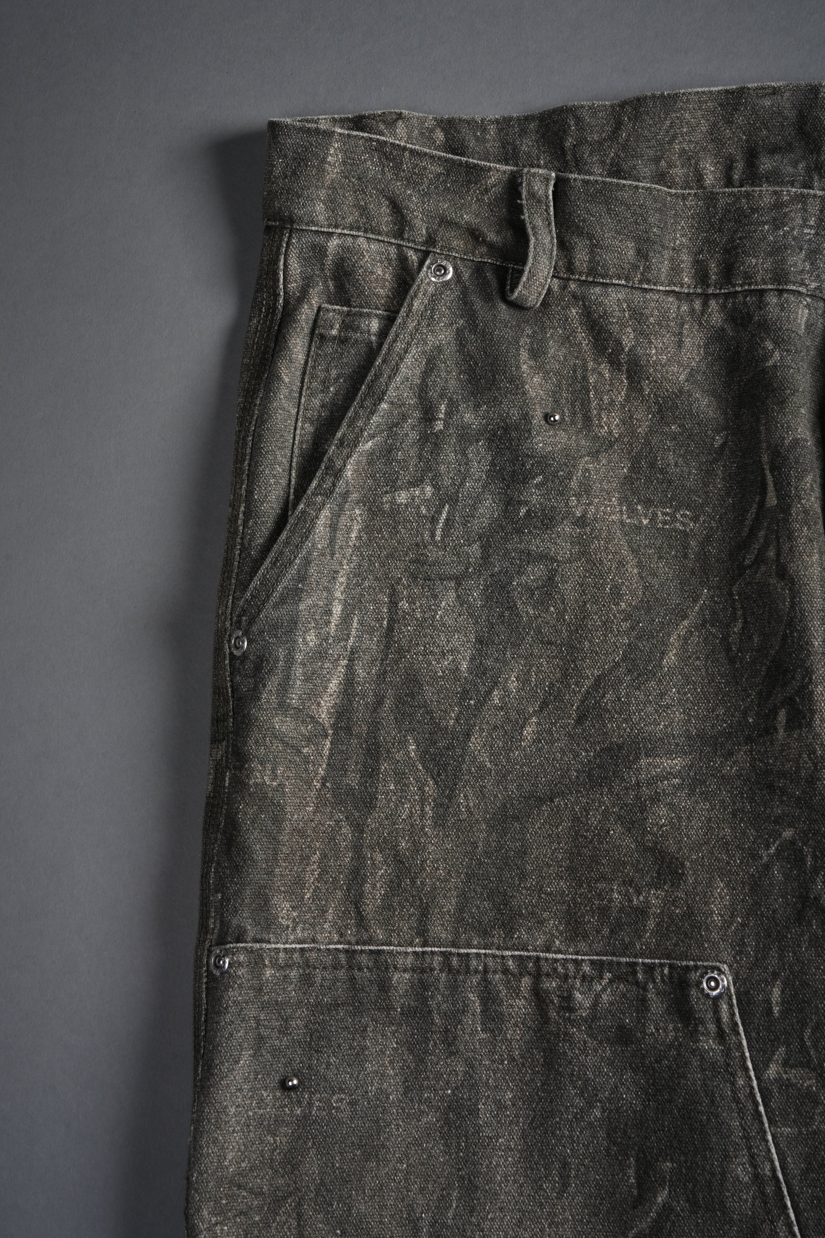 Studded Wolves Chopper Hoffa V2 Pants in Vintage Norse Camo — imagem 8