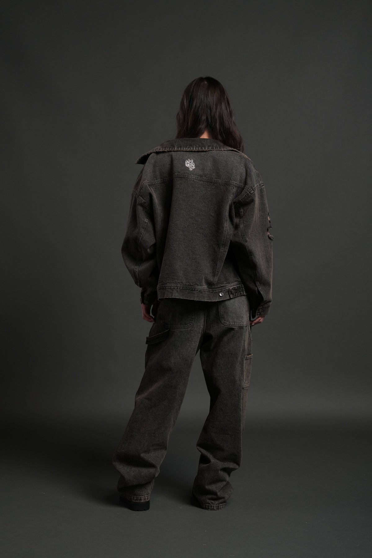 Darc Sport Wolves Jax Denim Jacket in Mojave Brown - imagem 12