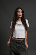 Midnight Wolves "Timeless" Tee in White — imagem 1