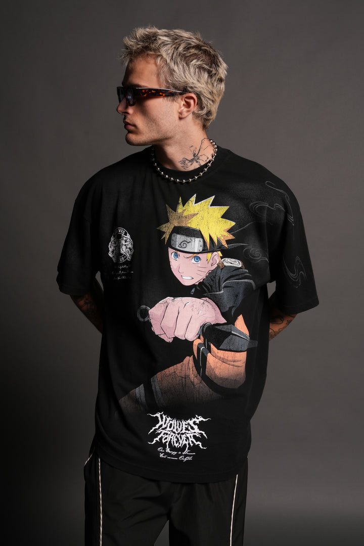 Camiseta Darc Sport  Premium da Série "Lado a Lado" de Uzumaki Naruto