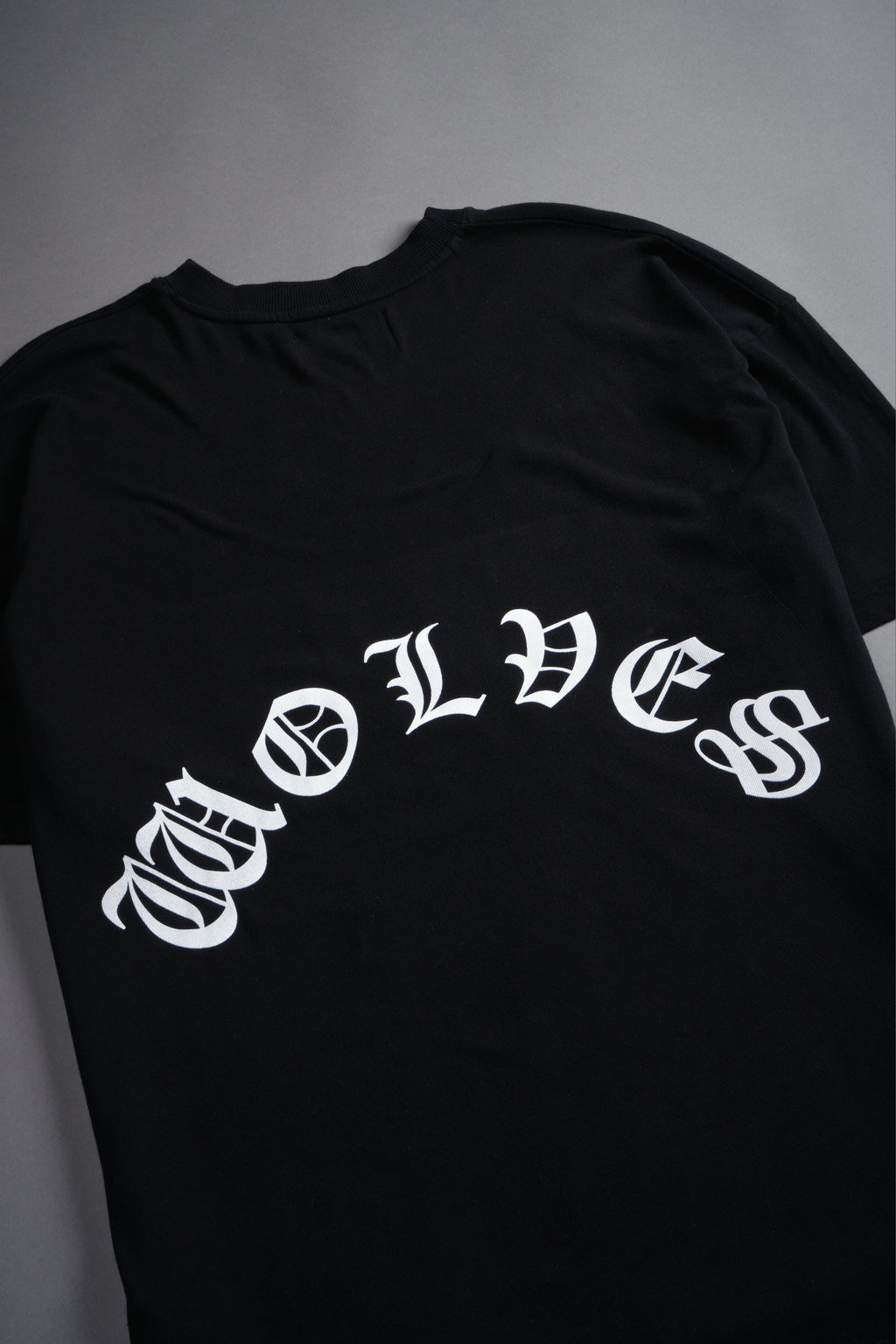 Chrome Wolf "Premium" Oversized Tee in Black — imagem 6