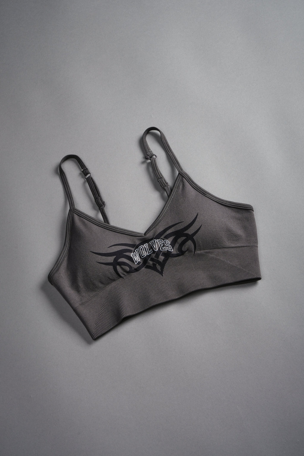 Finite Code Loyalty "Everson Seamless" Sports Bra in Wolf Gray — imagem 5