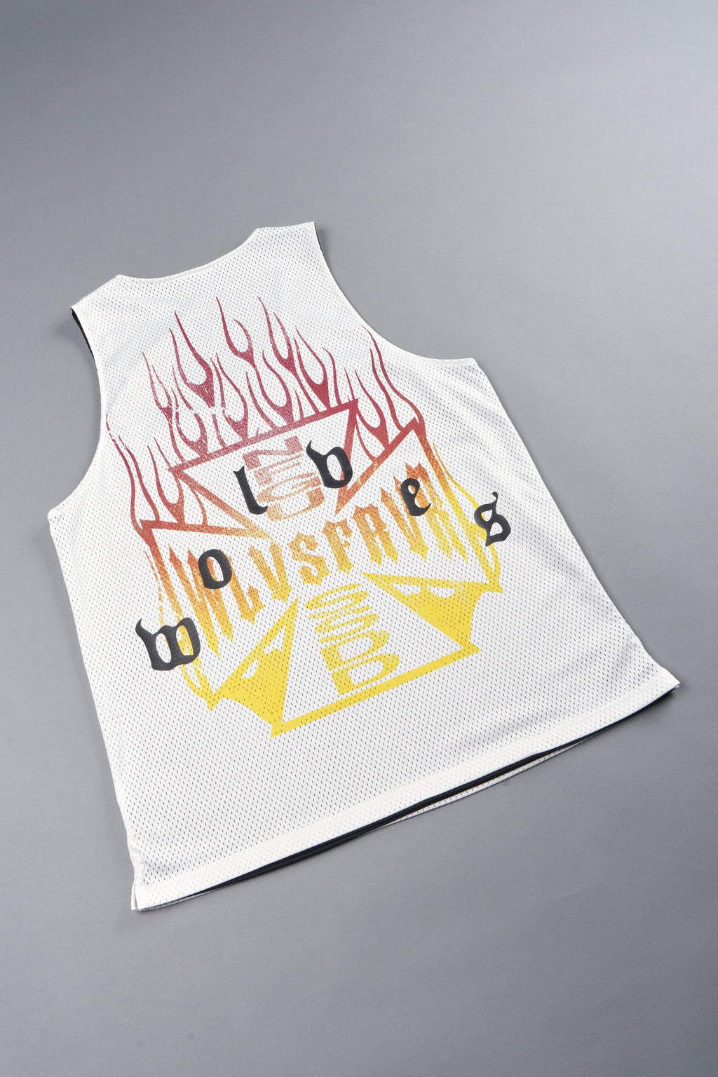 Infernal Club Reversible Bball Jersey In Black/Cream - imagem 16
