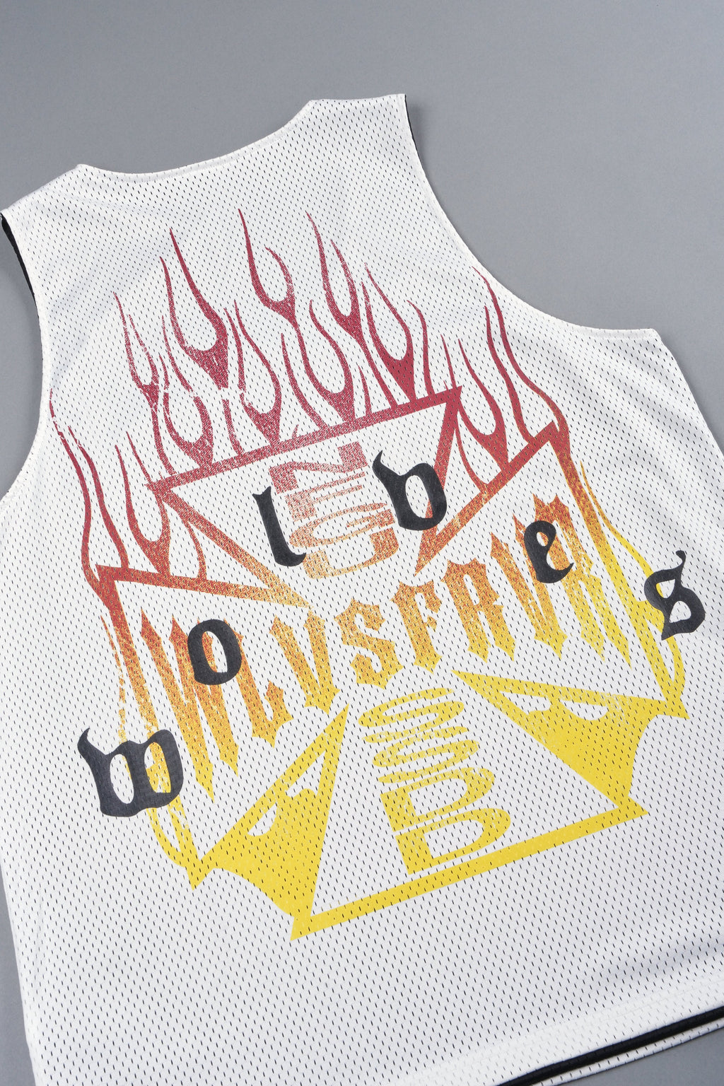 Infernal Club Reversible Bball Jersey In Black/Cream - imagem 17