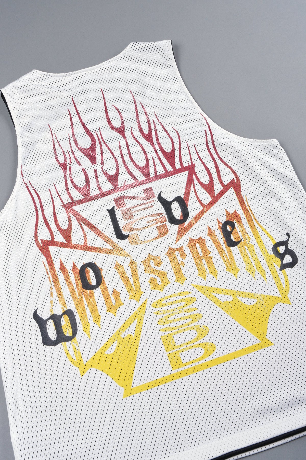 Infernal Club Reversible Bball Jersey In Black/Cream - imagem 17