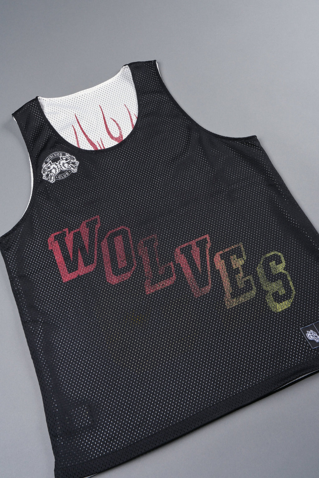 Infernal Club Reversible Bball Jersey In Black/Cream - imagem 19