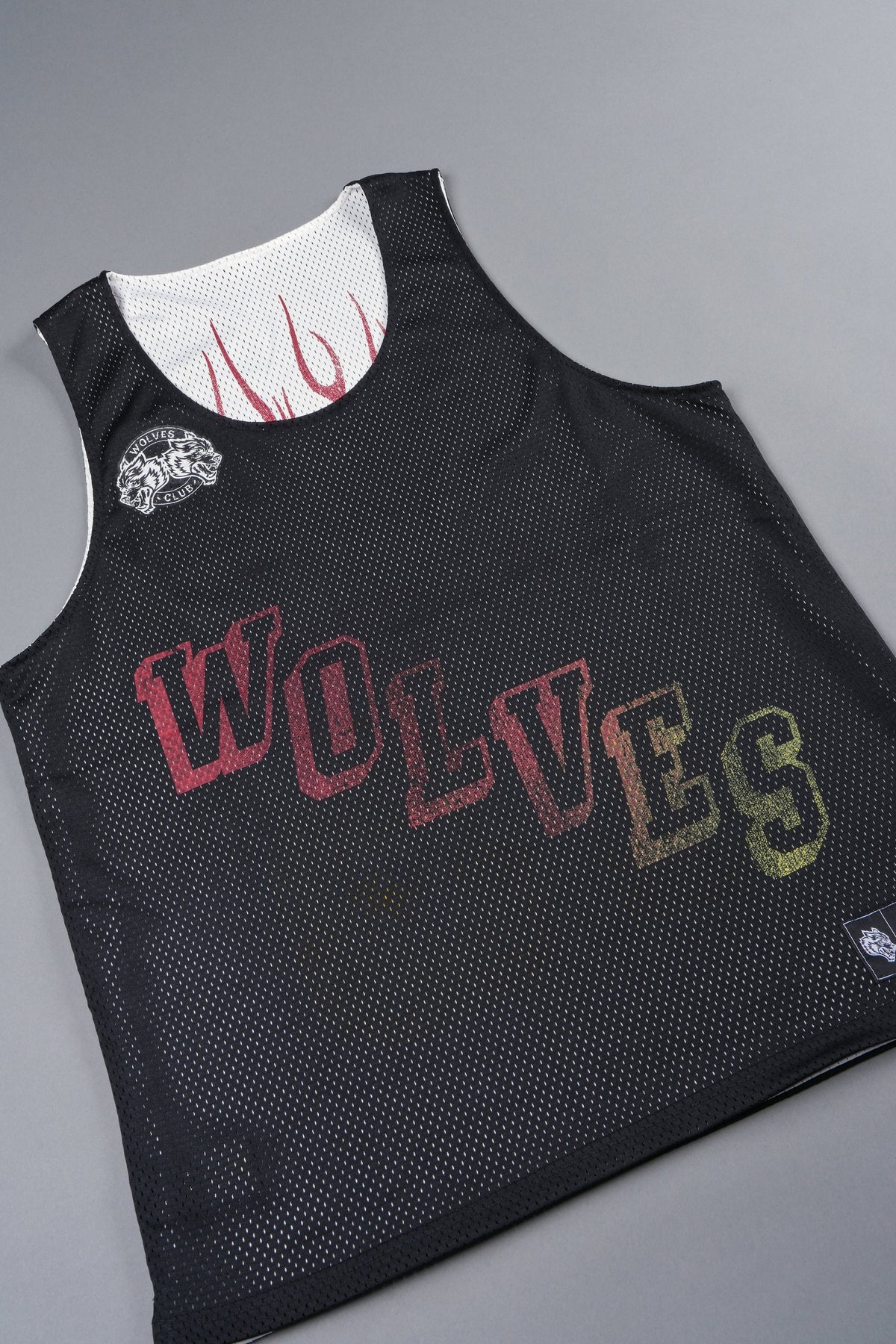 Infernal Club Reversible Bball Jersey In Black/Cream - imagem 19