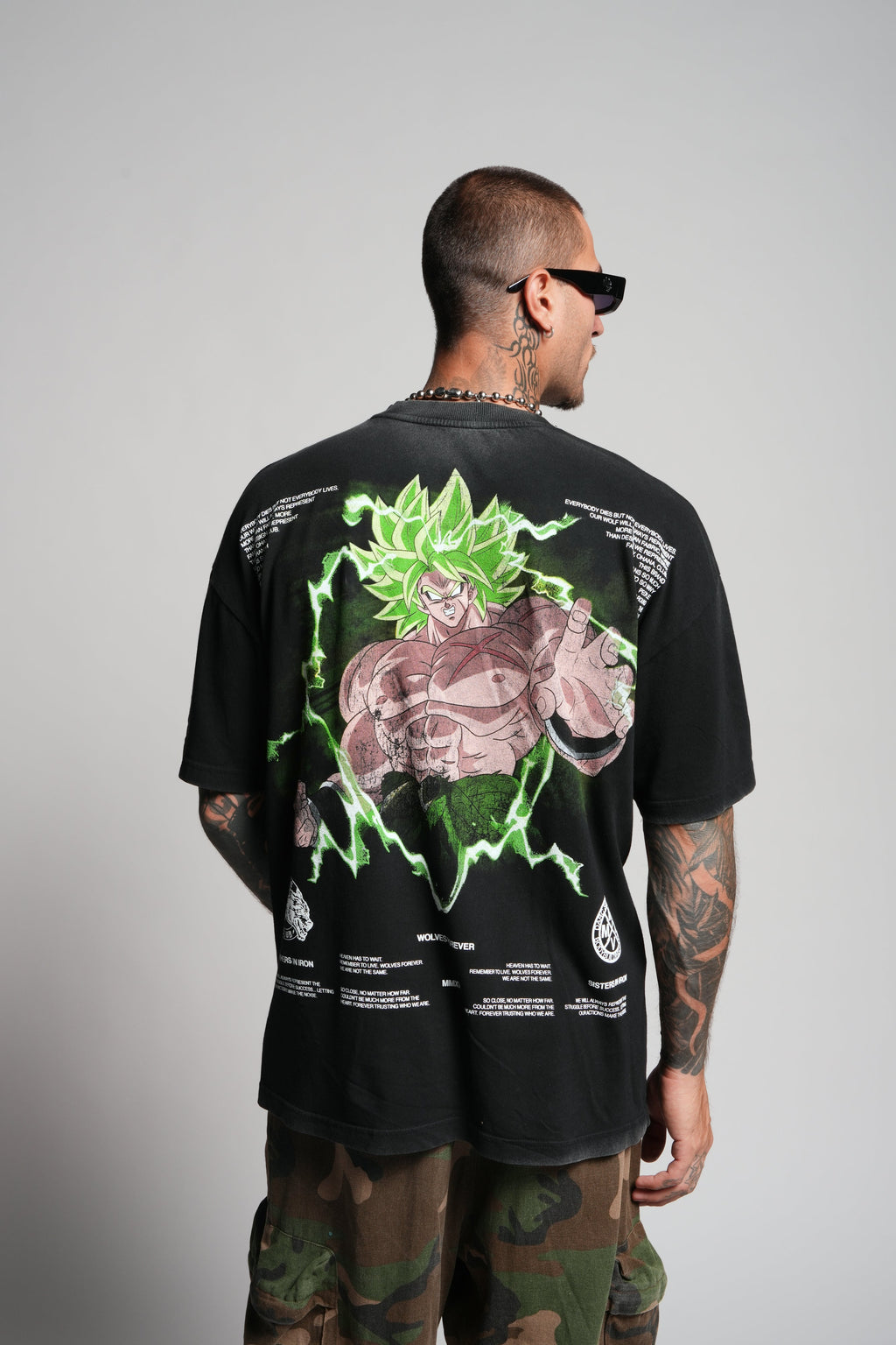 Absolute Form "Premium" Oversized Tee in Black — imagem 4