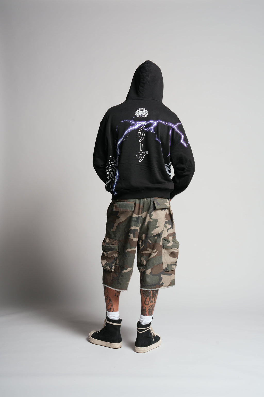 Frieza Energy "Pierce" Hoodie in Black — imagem 7
