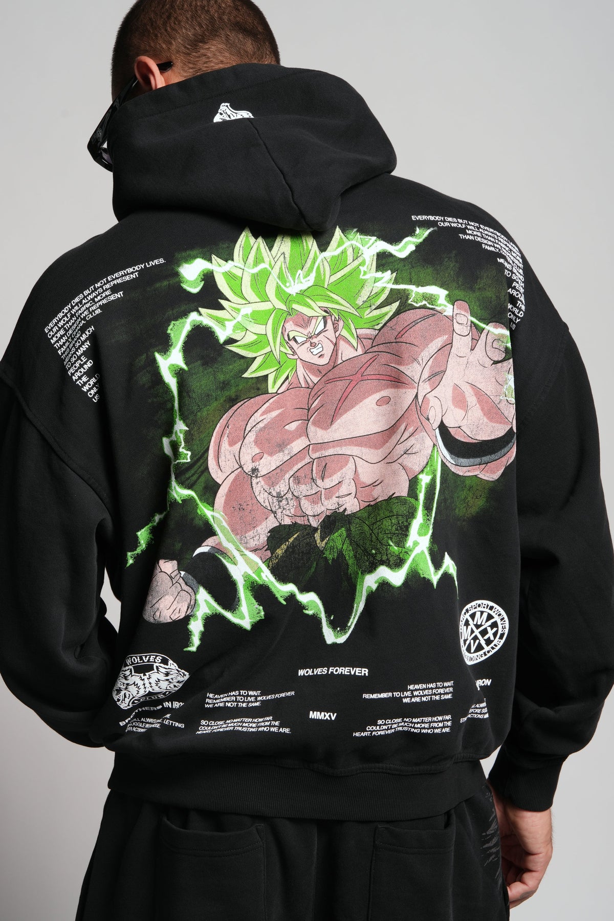 Absolute Form "Pierce" Hoodie in Black — imagem 13