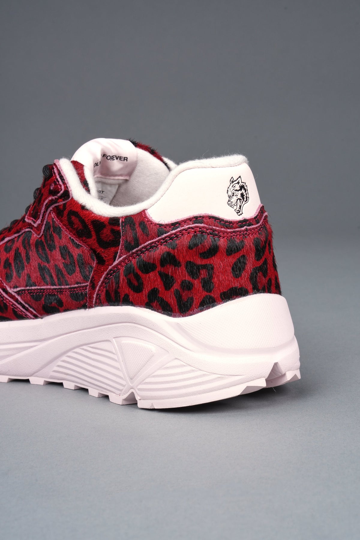 Run-1 Shoes in Red Leopard/Cloud Pink - imagem 3