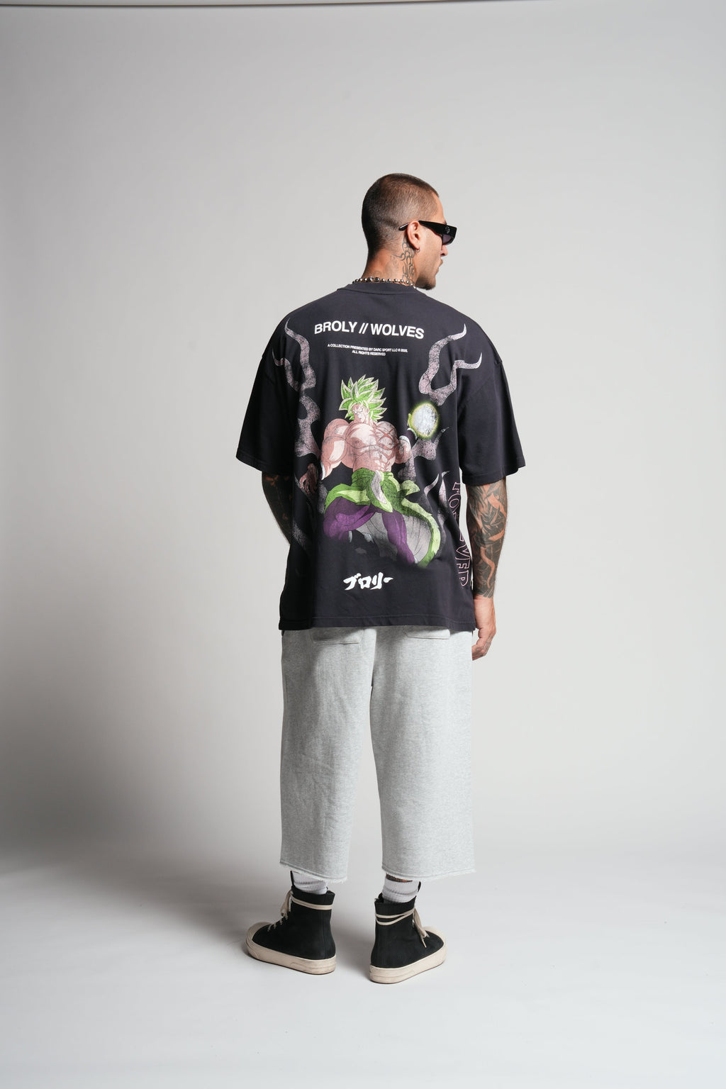Our Reason "Premium" Oversized Tee in Nightshade — imagem 6