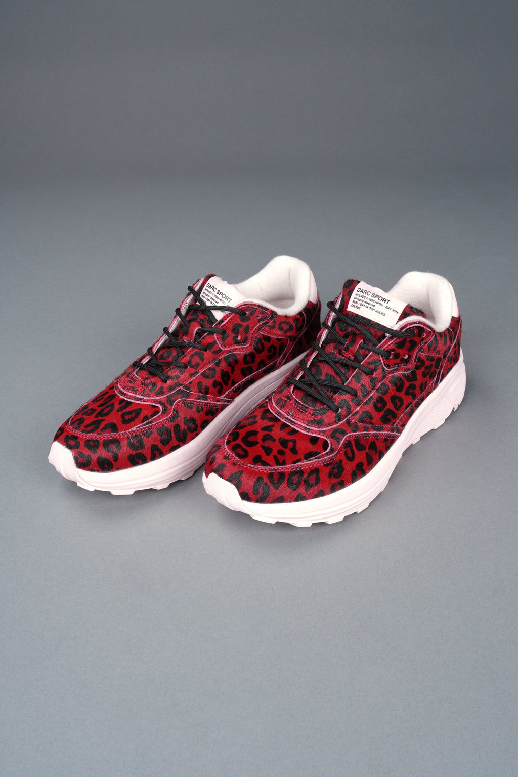 Run-1 Shoes in Red Leopard/Cloud Pink - imagem 4