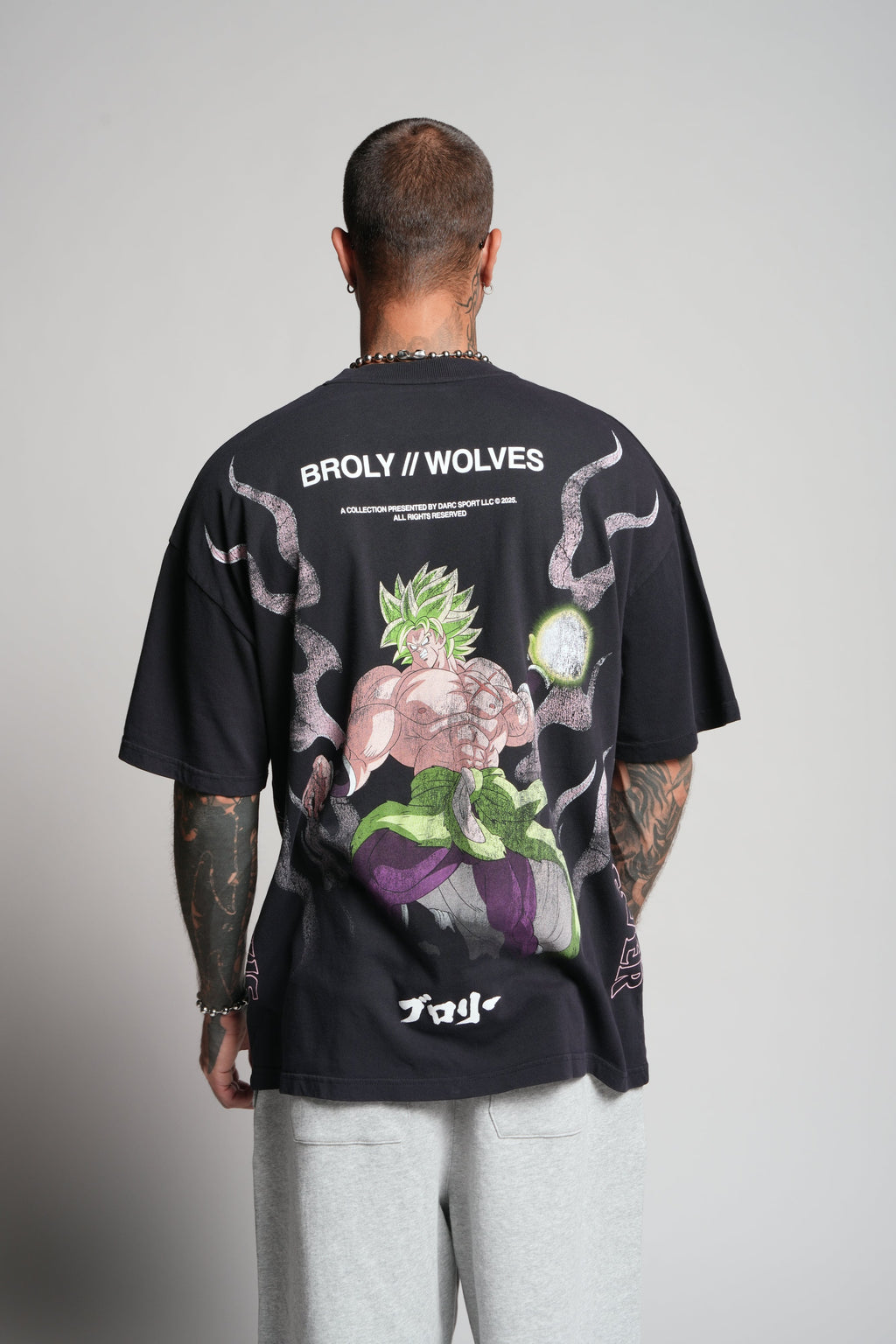 Our Reason "Premium" Oversized Tee in Nightshade — imagem 4