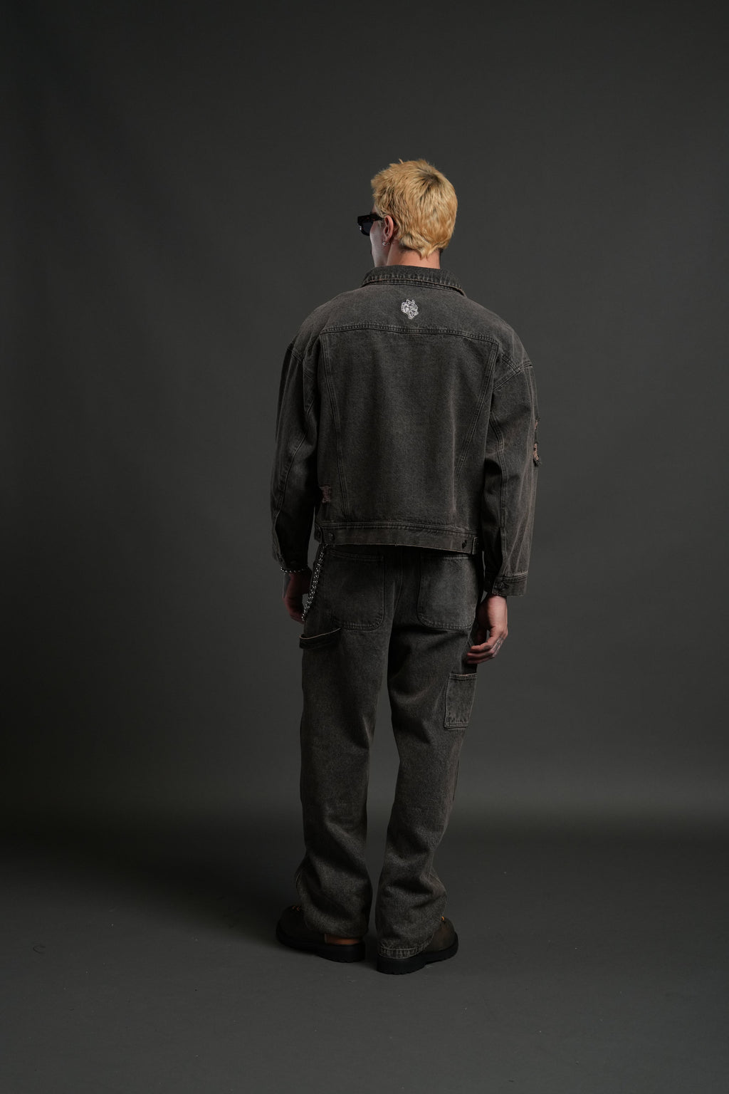 Darc Sport Wolves Jax Denim Jacket in Mojave Brown - imagem 6