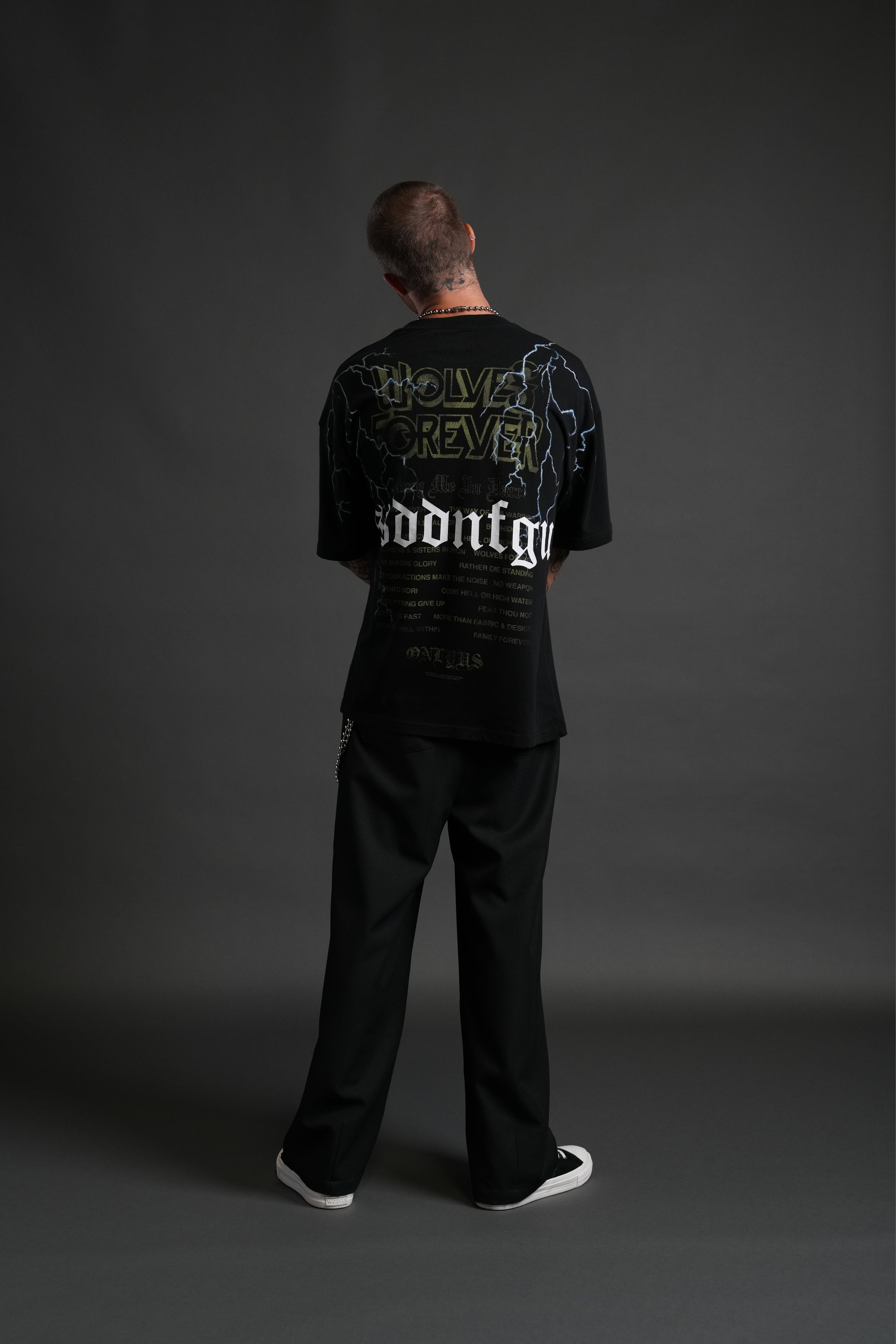 Darc Storm "Premium" Oversized Tee in Black — imagem 6