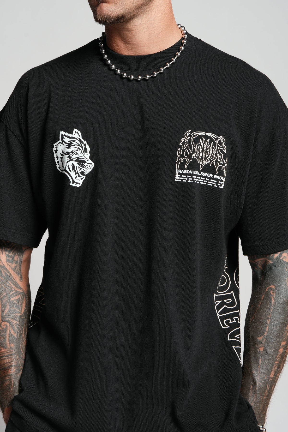 Our Reason "Premium" Oversized Tee in Black — imagem 9
