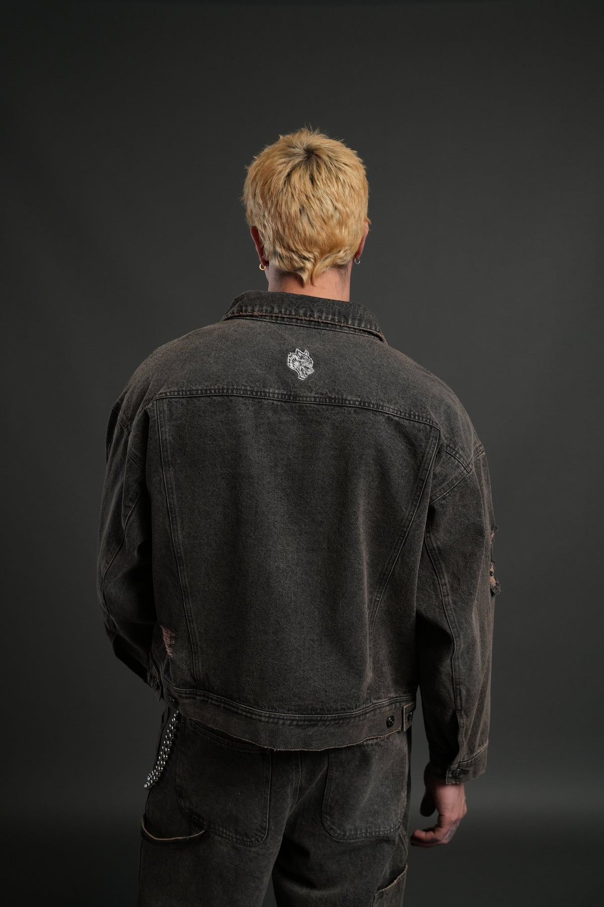 Darc Sport Wolves Jax Denim Jacket in Mojave Brown - imagem 2