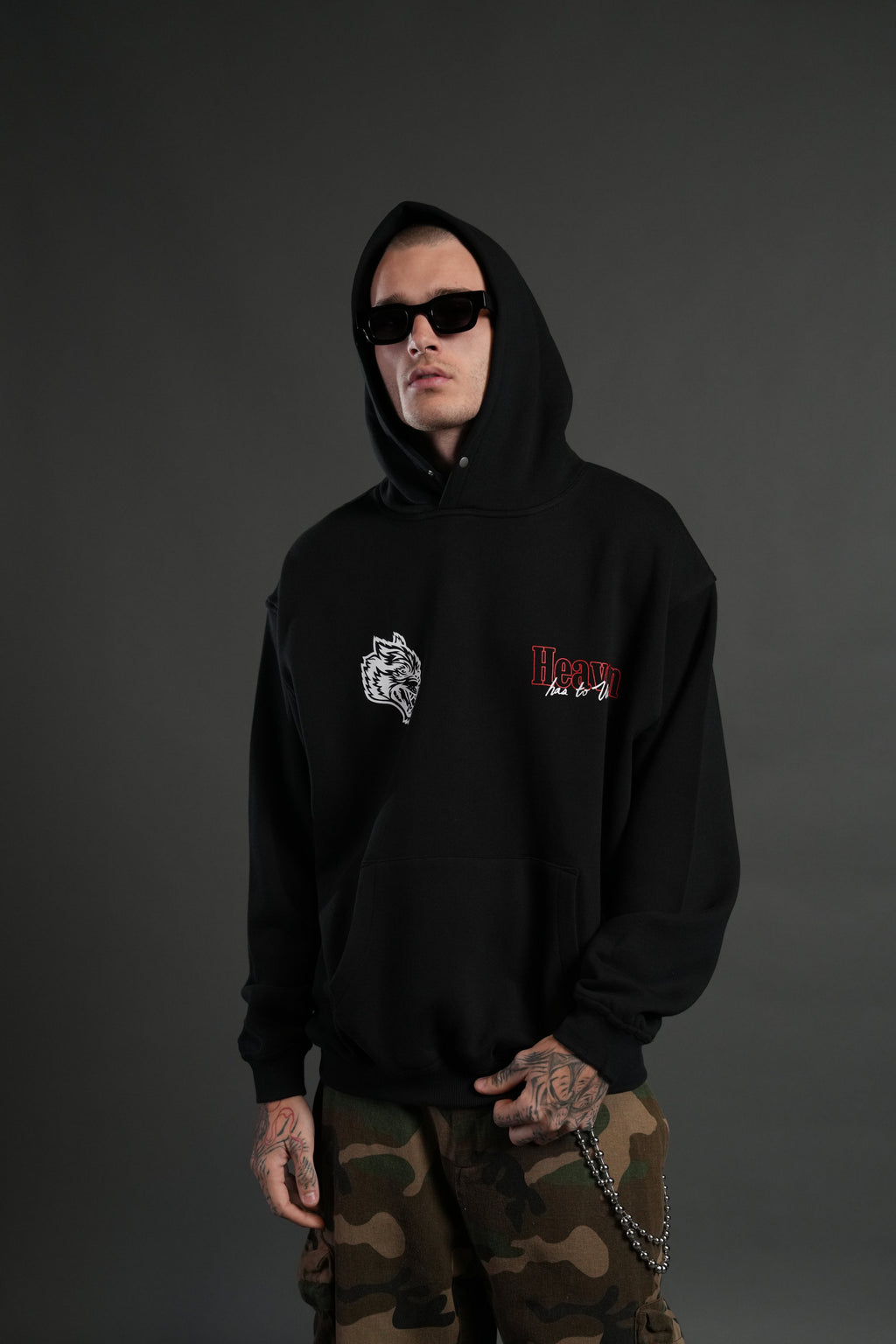 Reaper's Ascension "Pierce" Hoodie in Black — imagem 2