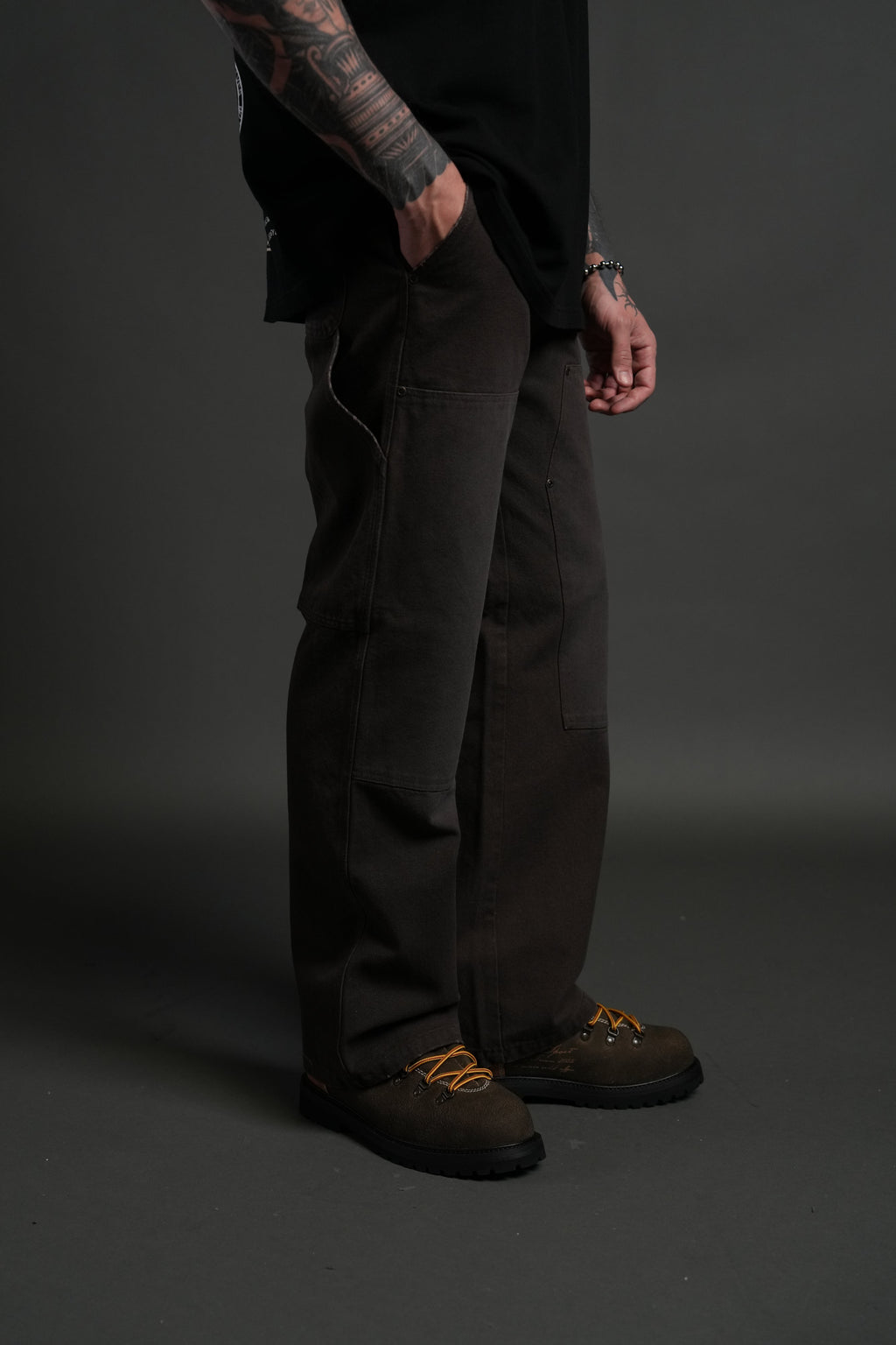 Core Chopper Hoffa V2 Pants in Darc Brown — imagem 5