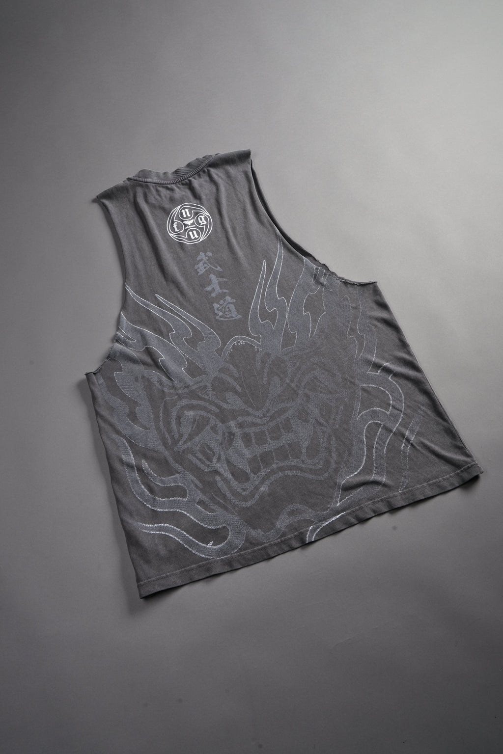 Half Mask Tommy Muscle Tee in Slate Gray — imagem 8