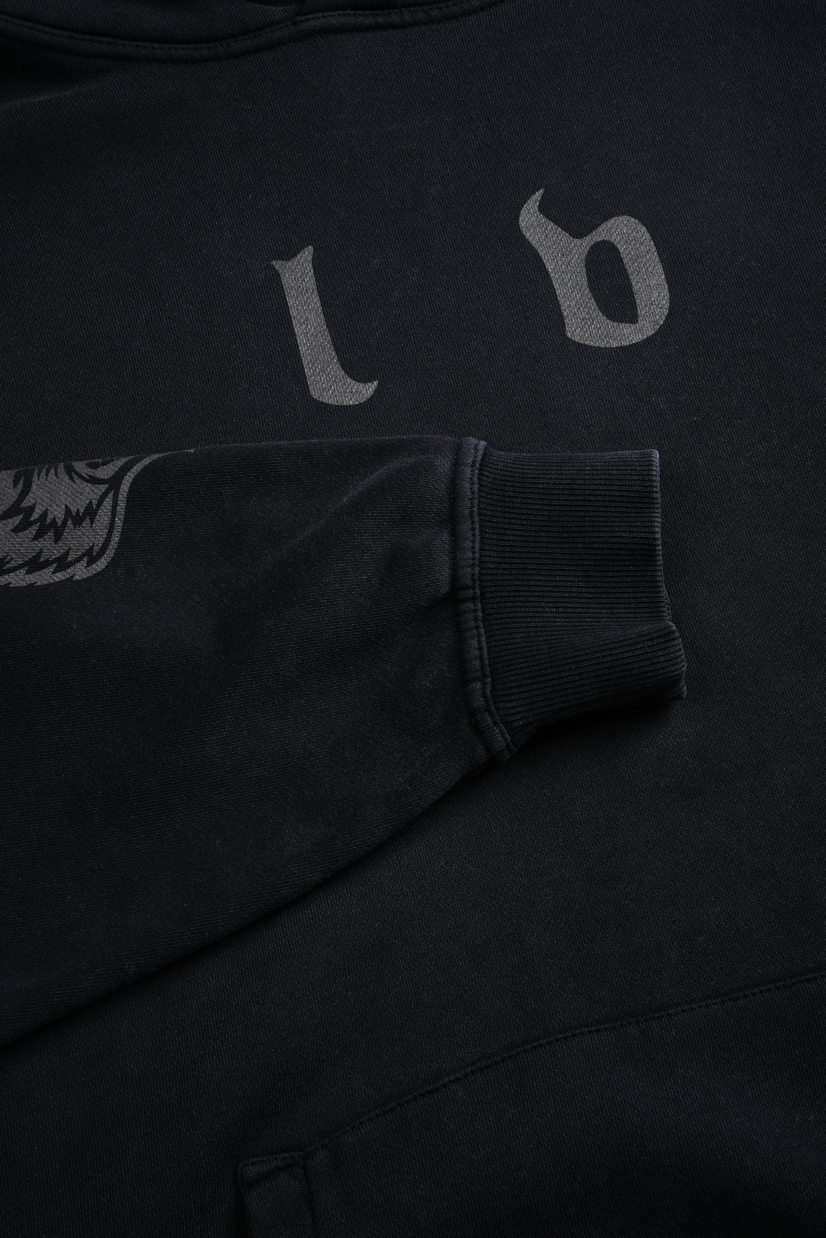 Scorpion Fire Pierce Hoodie in Black — imagem 17