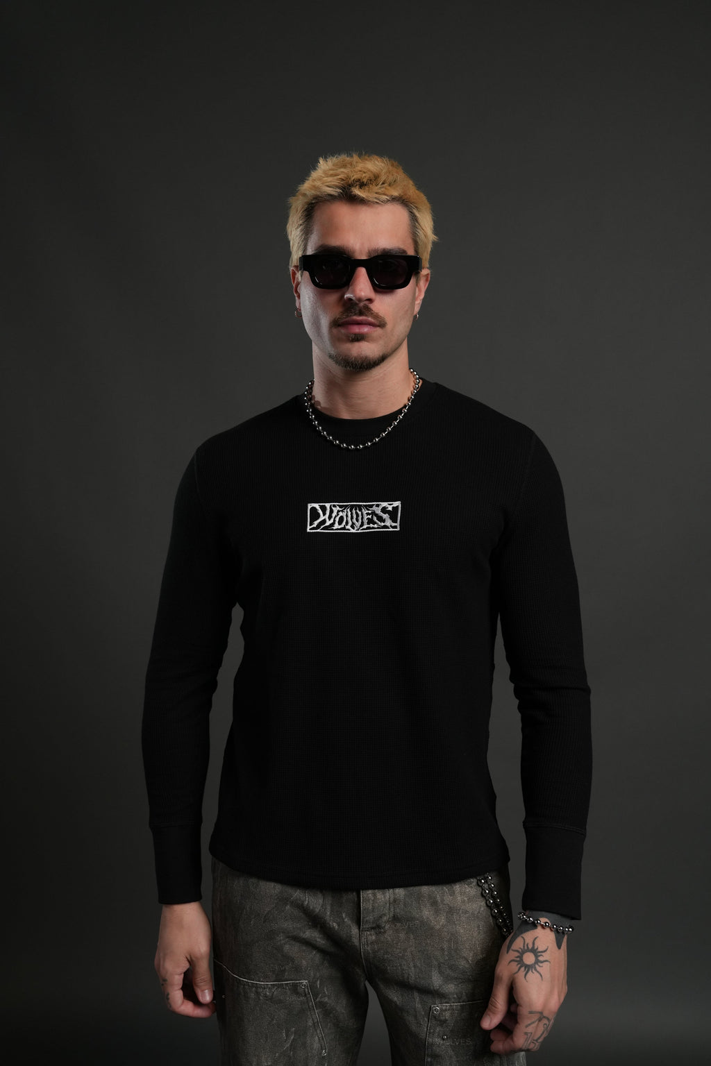 Midnight Wolves Lightweight Thermal in Black — imagem 4