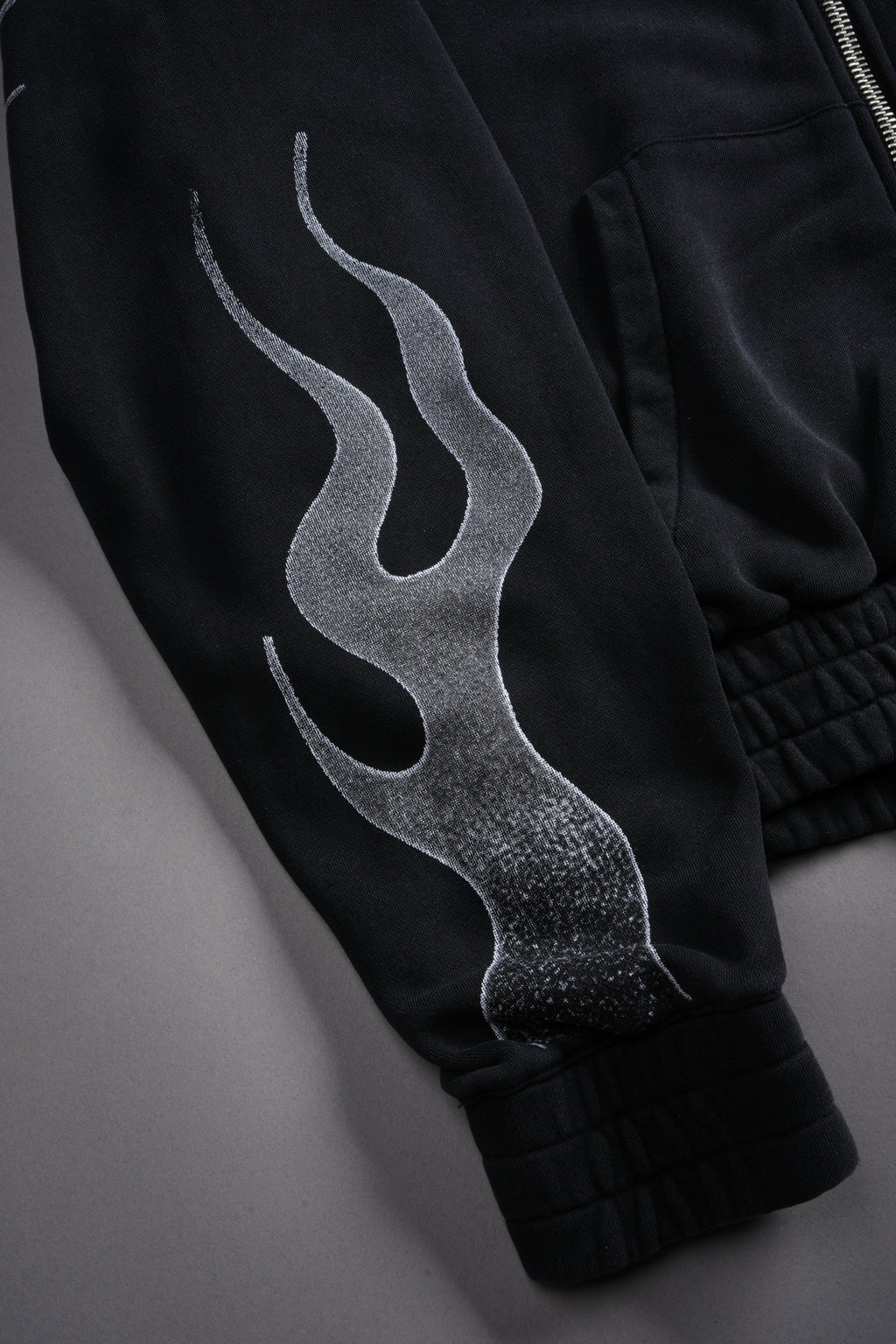 Our Code Chambers Zip Hoodie in Black — imagem 18