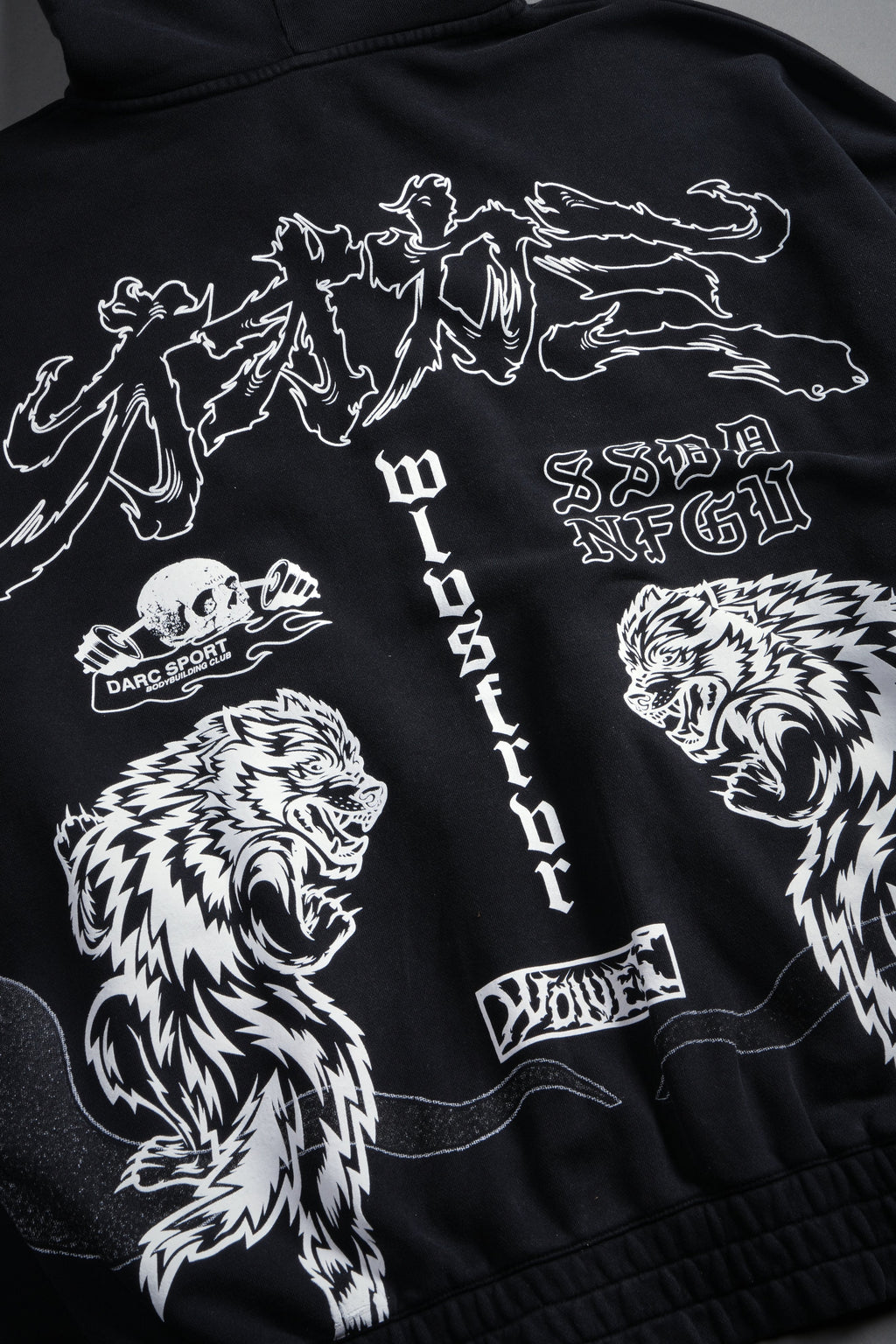 Our Code Chambers Zip Hoodie in Black — imagem 22
