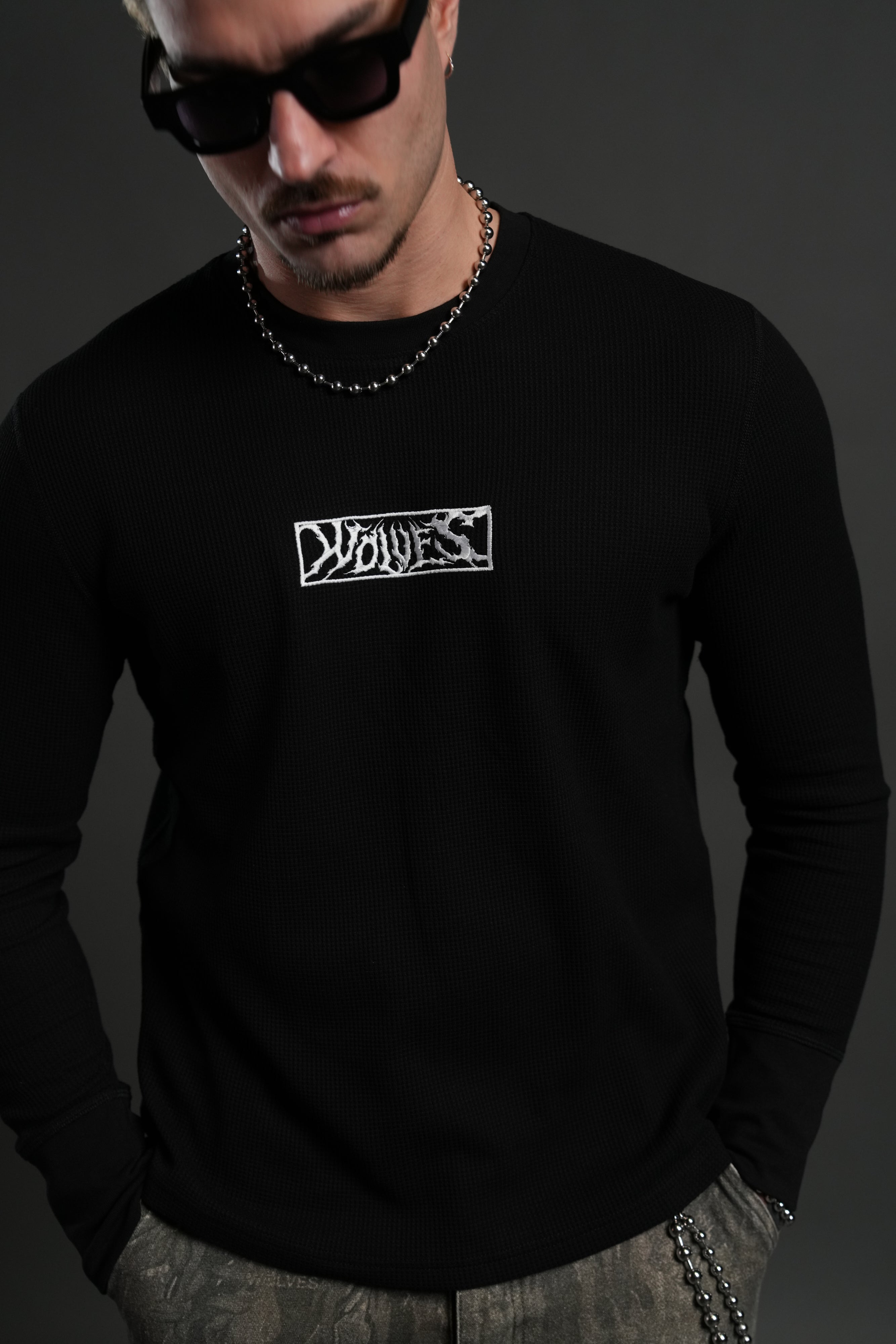 Midnight Wolves Lightweight Thermal in Black — imagem 6