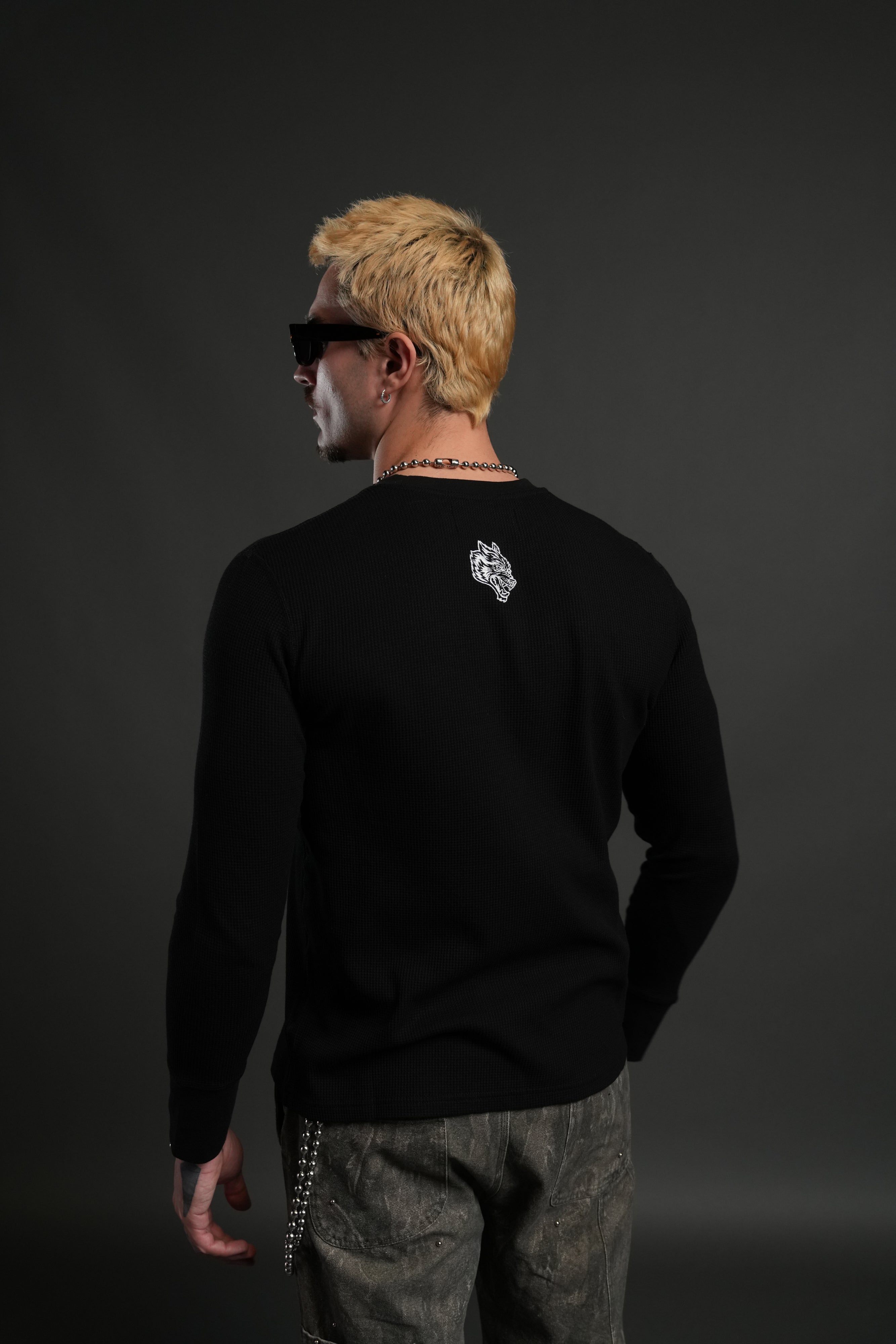 Midnight Wolves Lightweight Thermal in Black — imagem 2