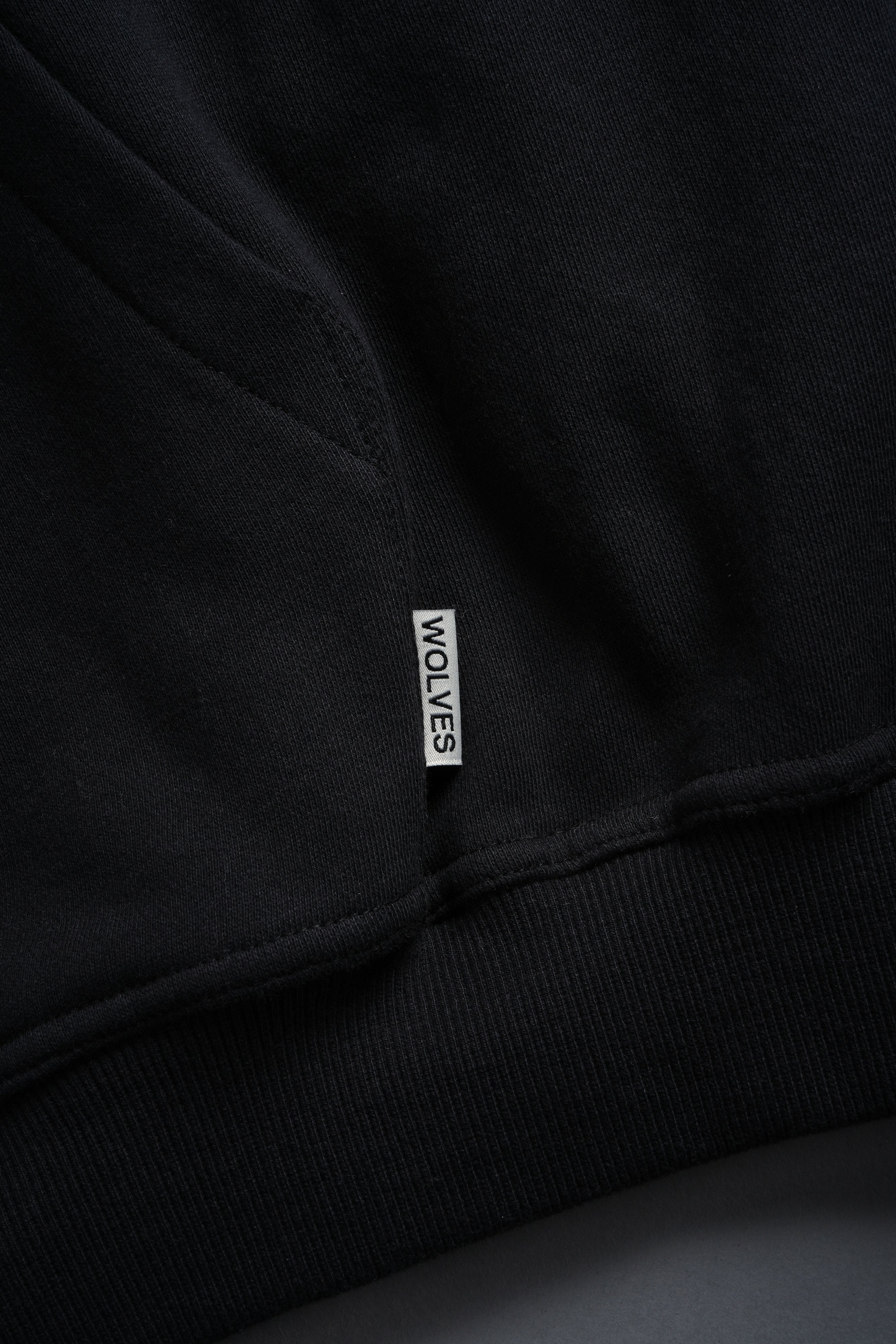 Wolves Have Your Back "Pierce" Hoodie in Black