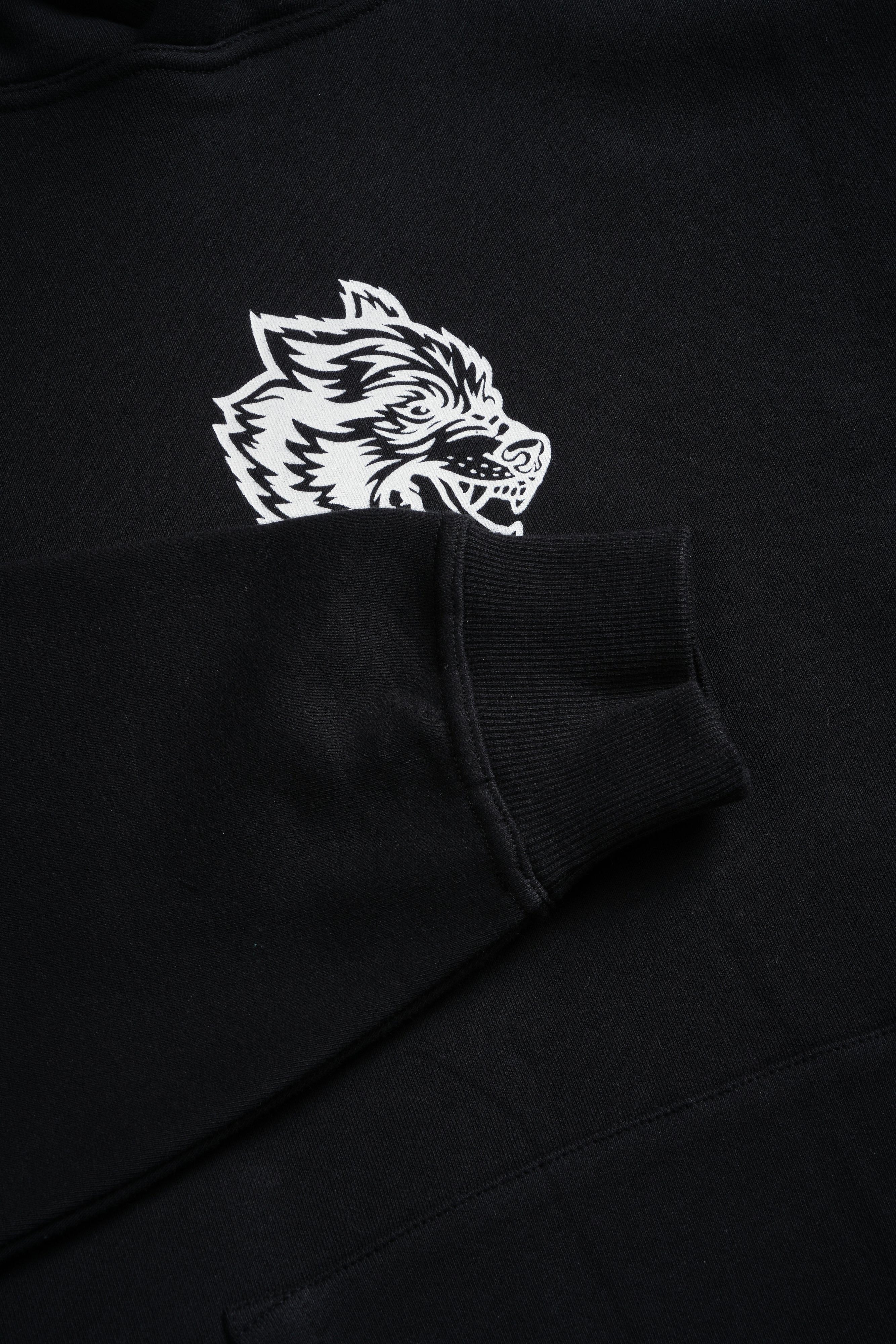 Wolves Have Your Back "Pierce" Hoodie in Black