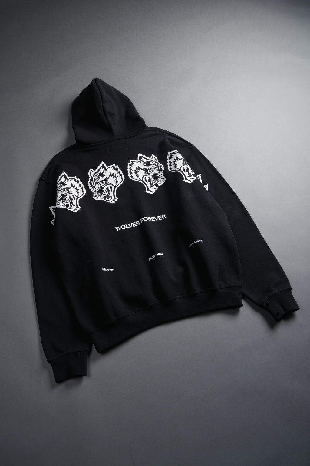 Wolves Have Your Back "Pierce" Hoodie in Black
