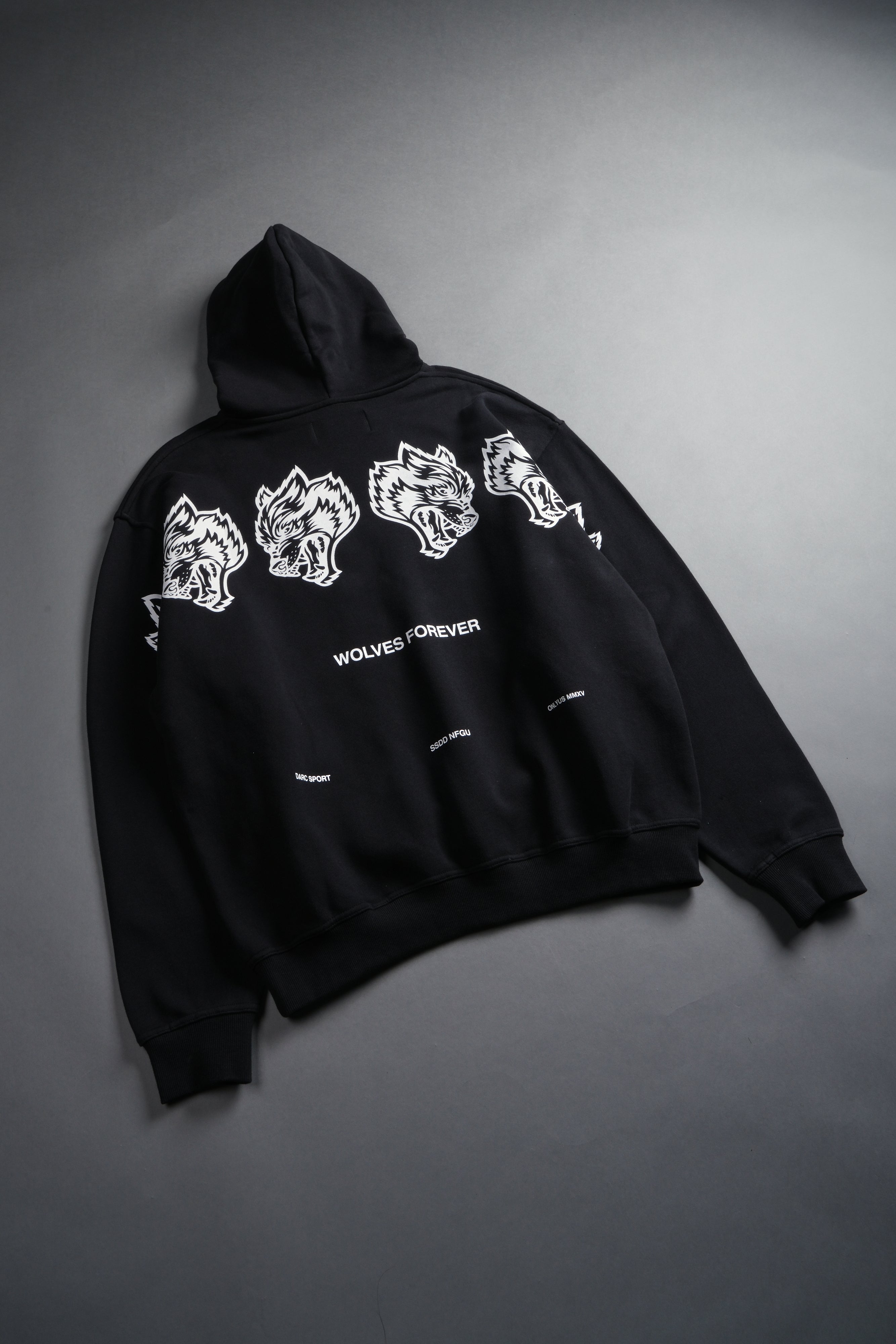 Wolves Have Your Back "Pierce" Hoodie in Black