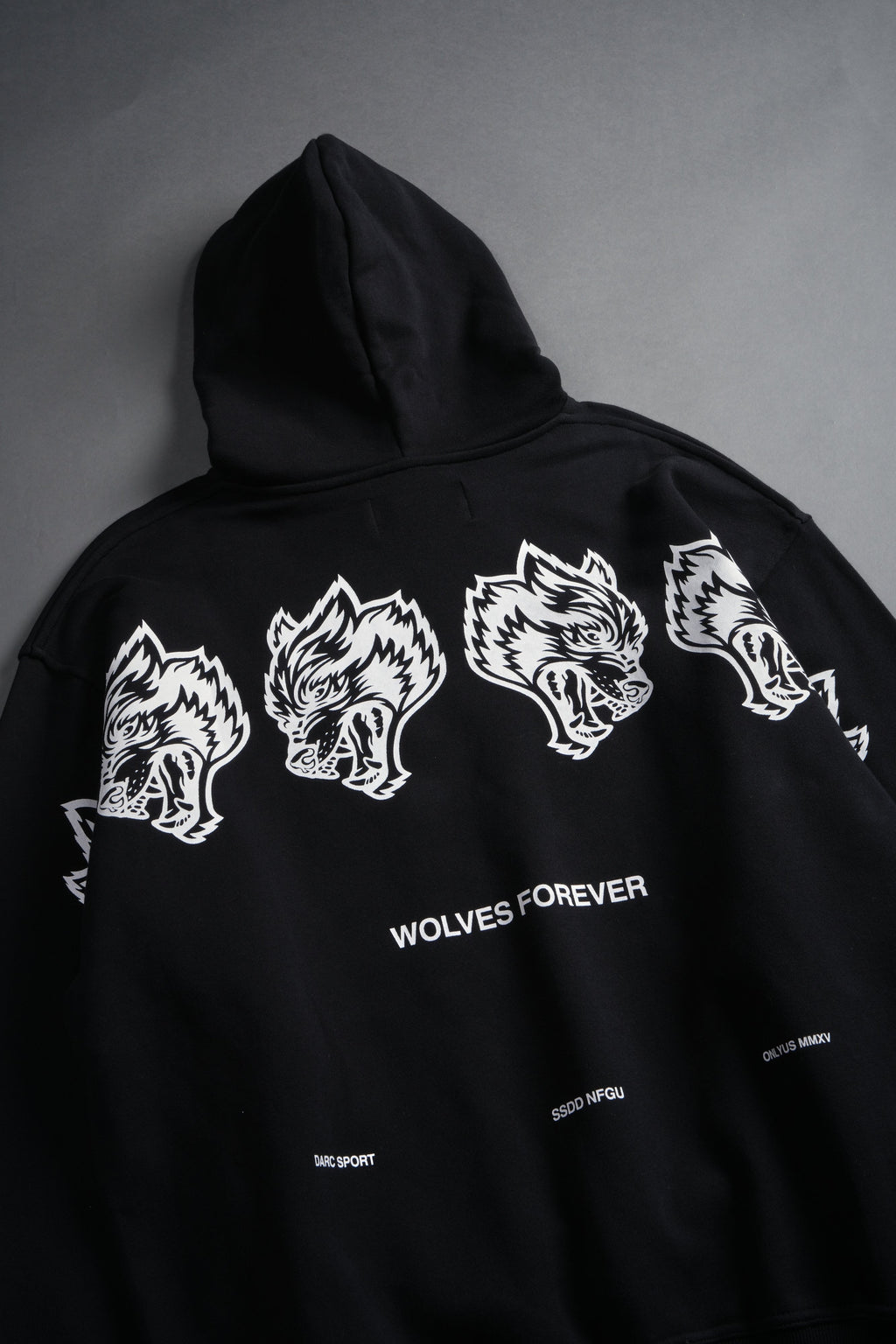 Wolves Have Your Back "Pierce" Hoodie in Black
