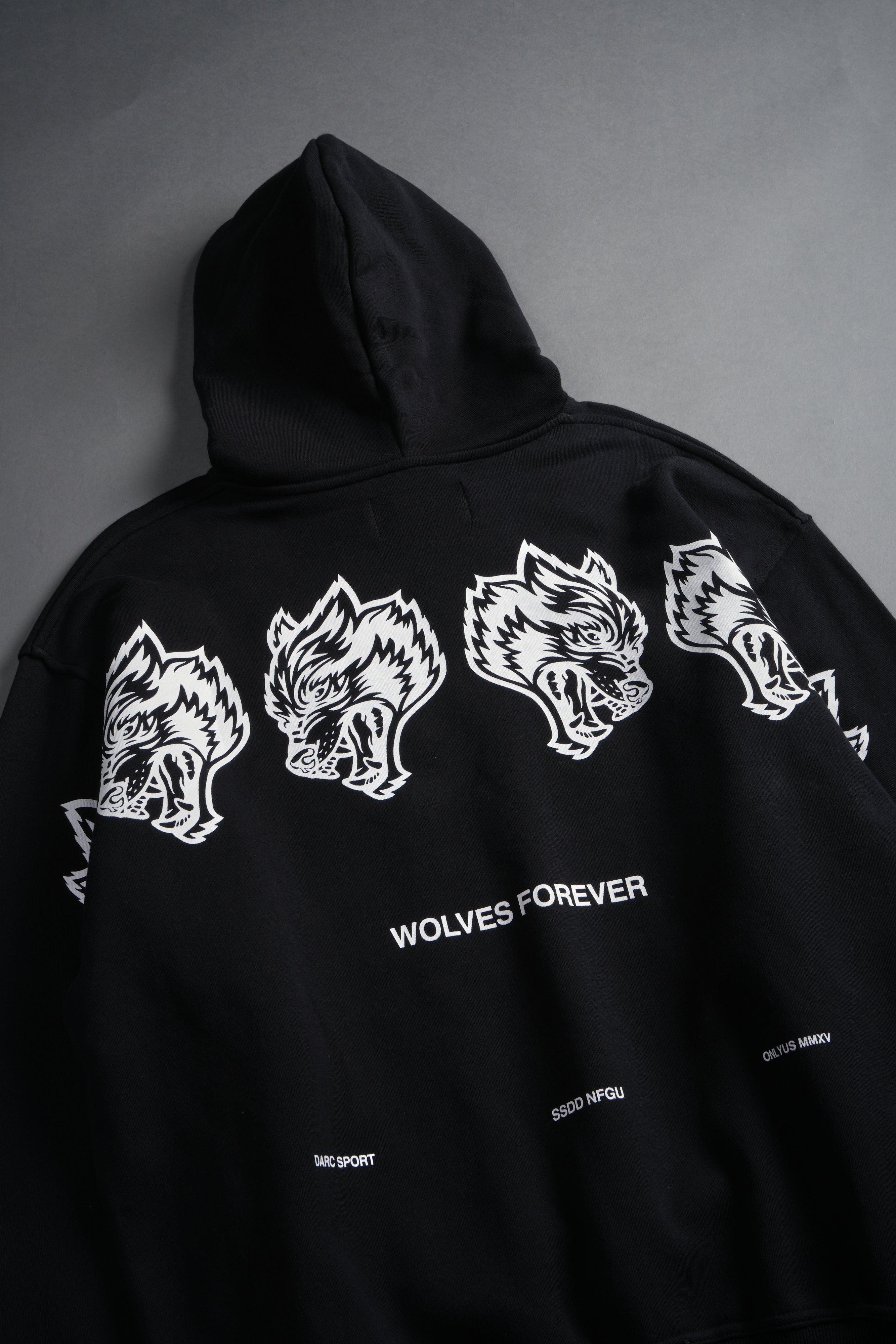 Wolves Have Your Back "Pierce" Hoodie in Black