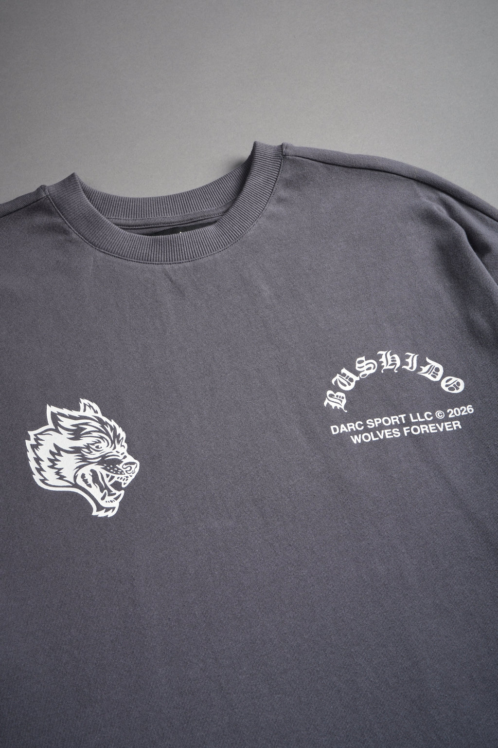 Shutendoji Premium Oversized Tee in Slate Gray — imagem 7