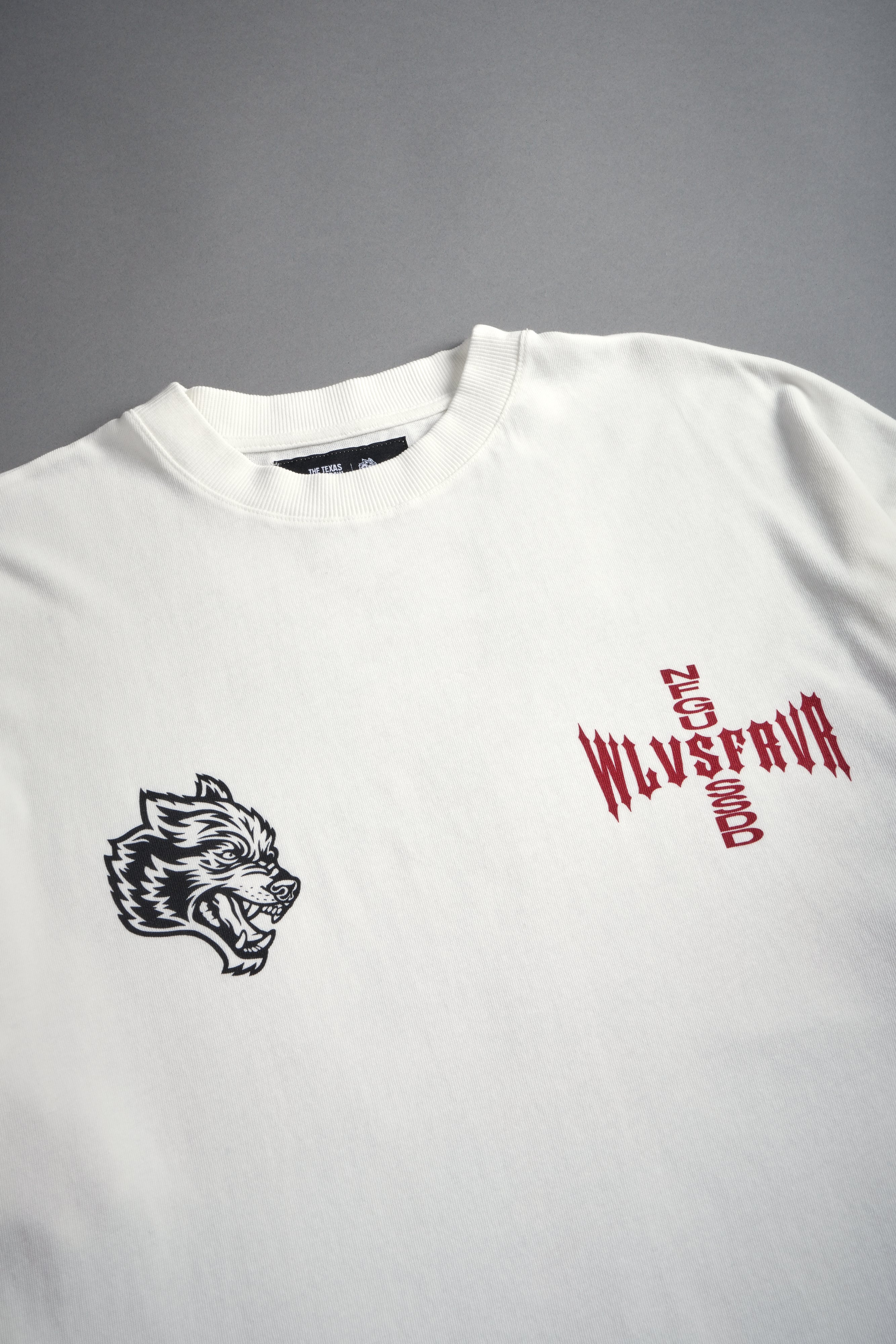 Born Darc "Premium" Oversized Tee in Cream — imagem 7