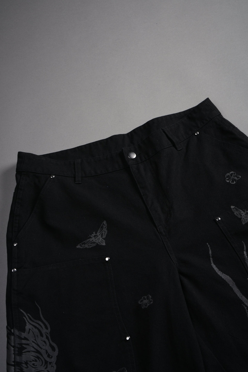 The Eagle & The Oni Hoffa Shorts in Black — imagem 9