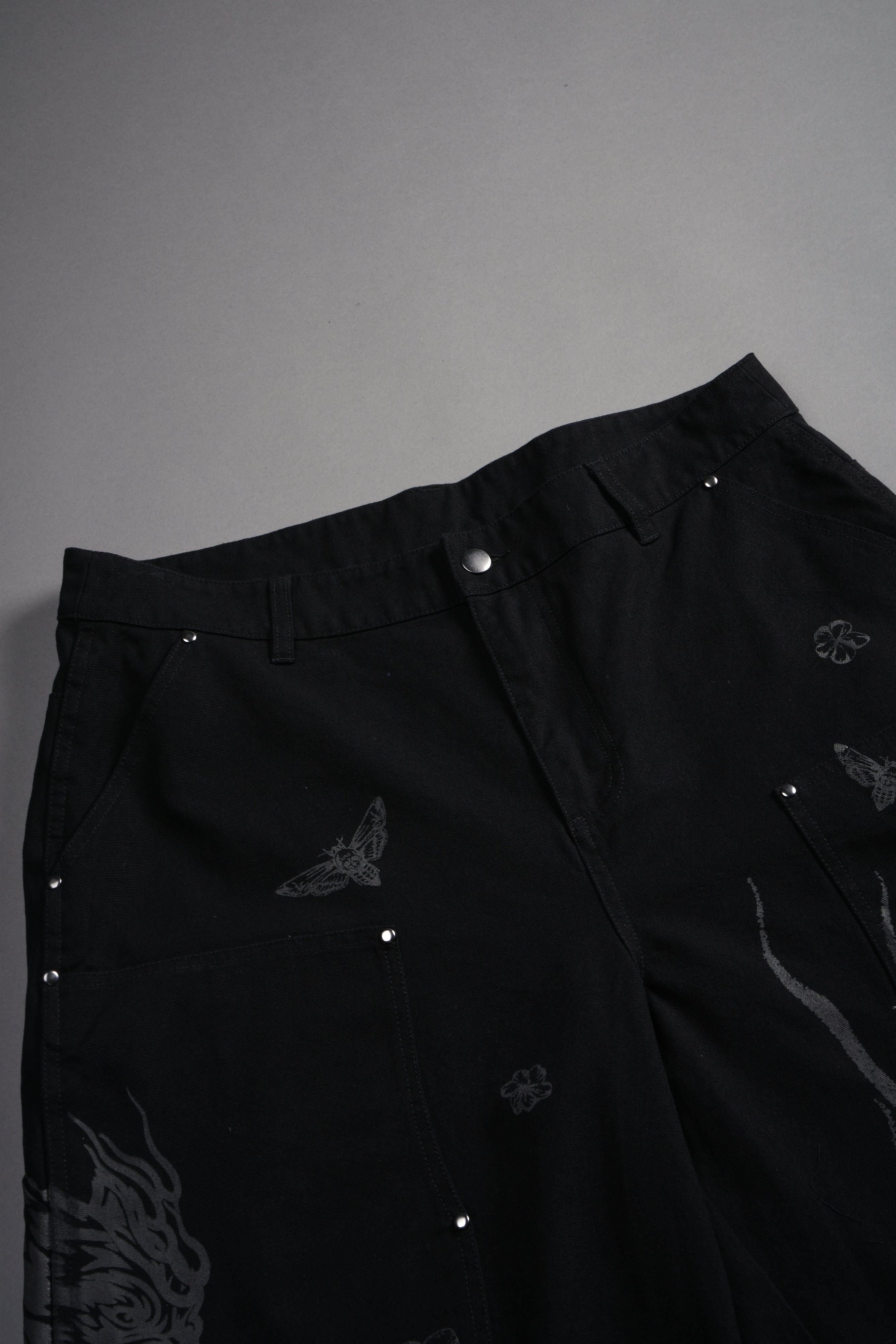 The Eagle & The Oni Hoffa Shorts in Black — imagem 9