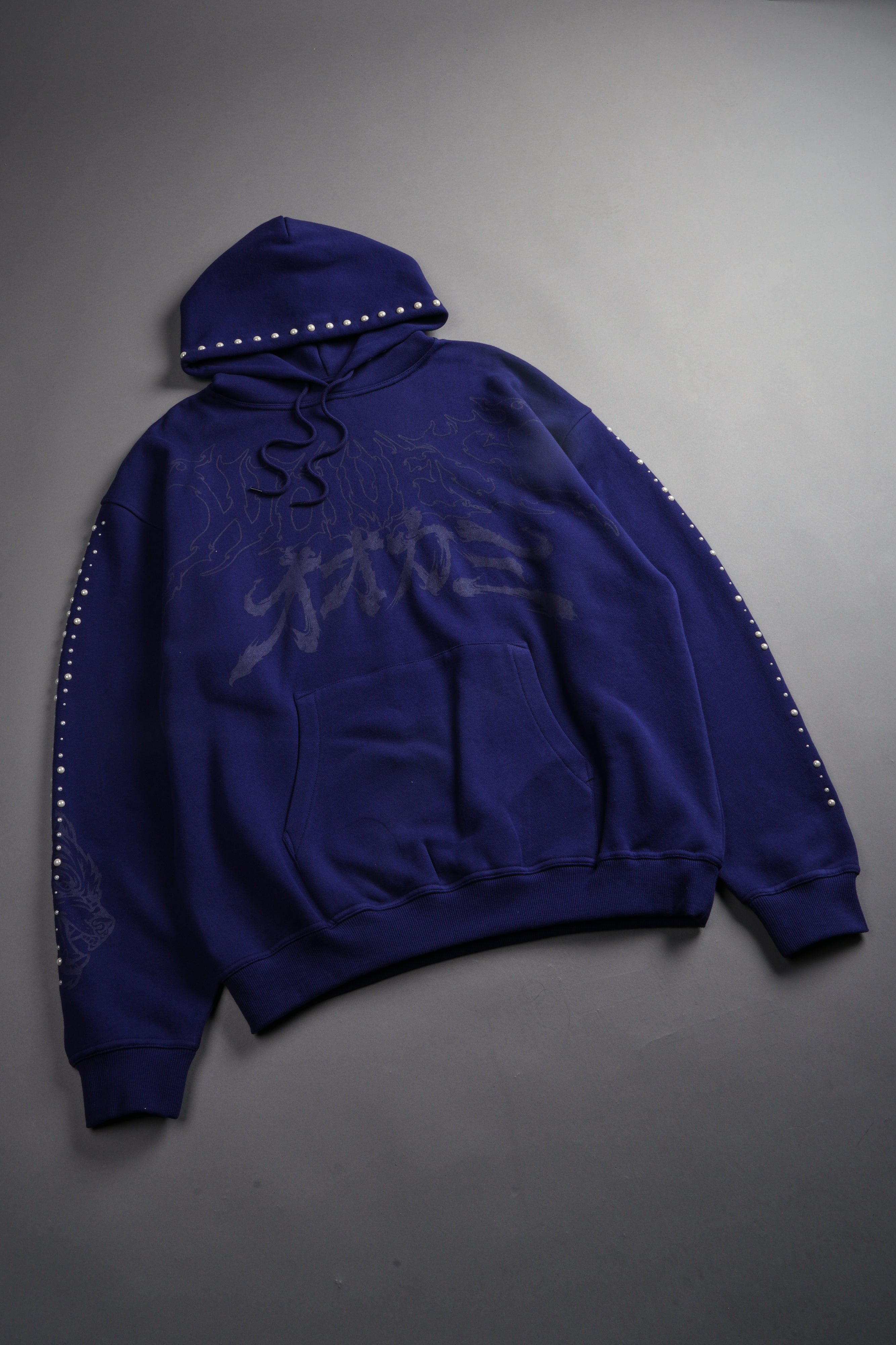 Okami Forever Bishop Hoodie in Royal Navy — imagem 16