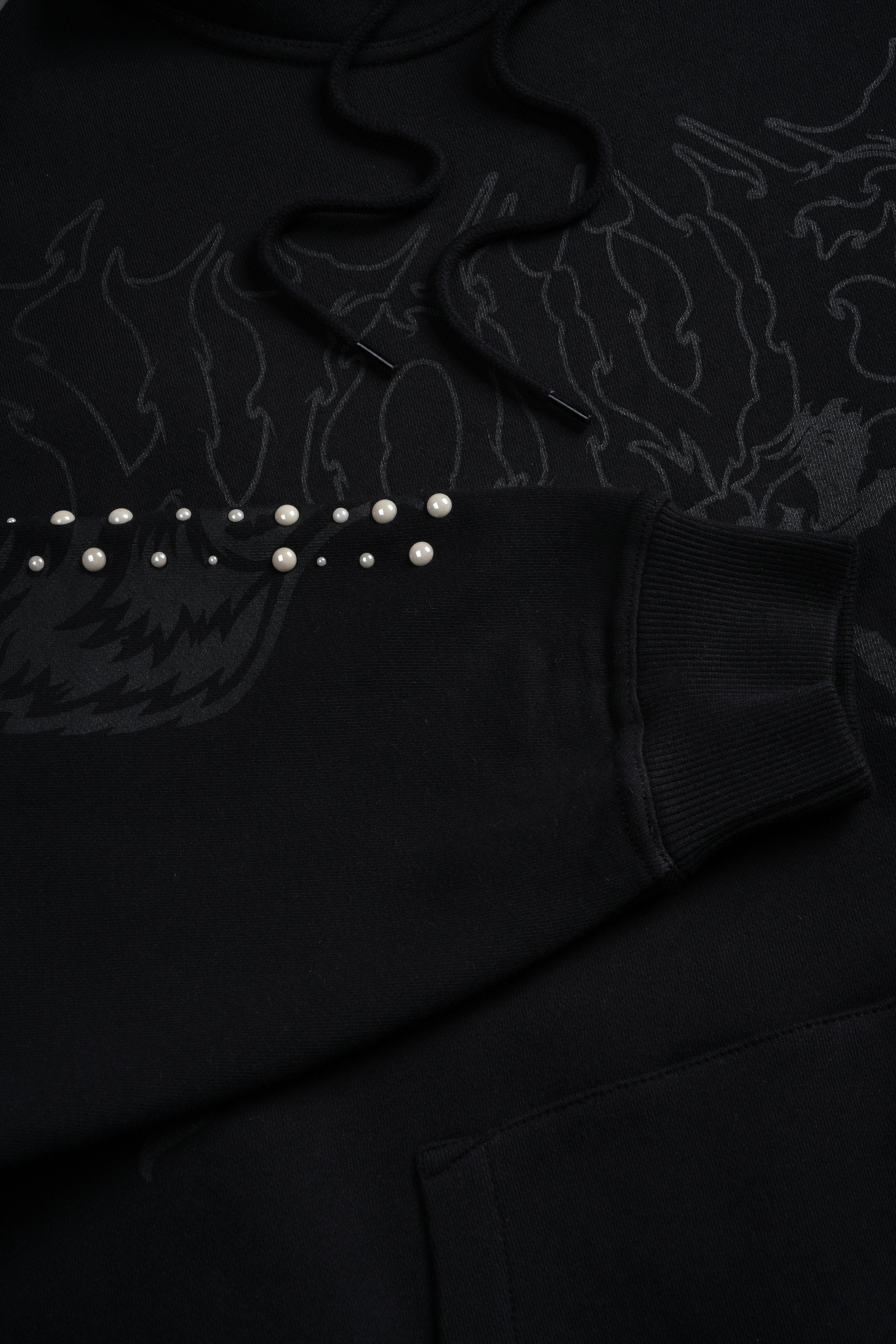 Okami Forever Bishop Hoodie in Black — imagem 13