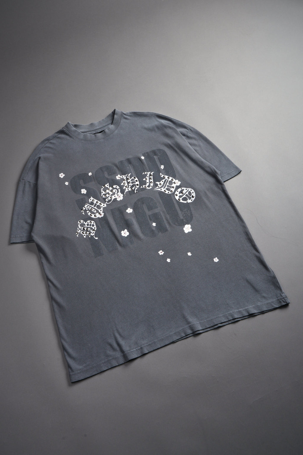 Ssddnfgu Bushido Premium Oversized Tee in Slate Gray — imagem 6