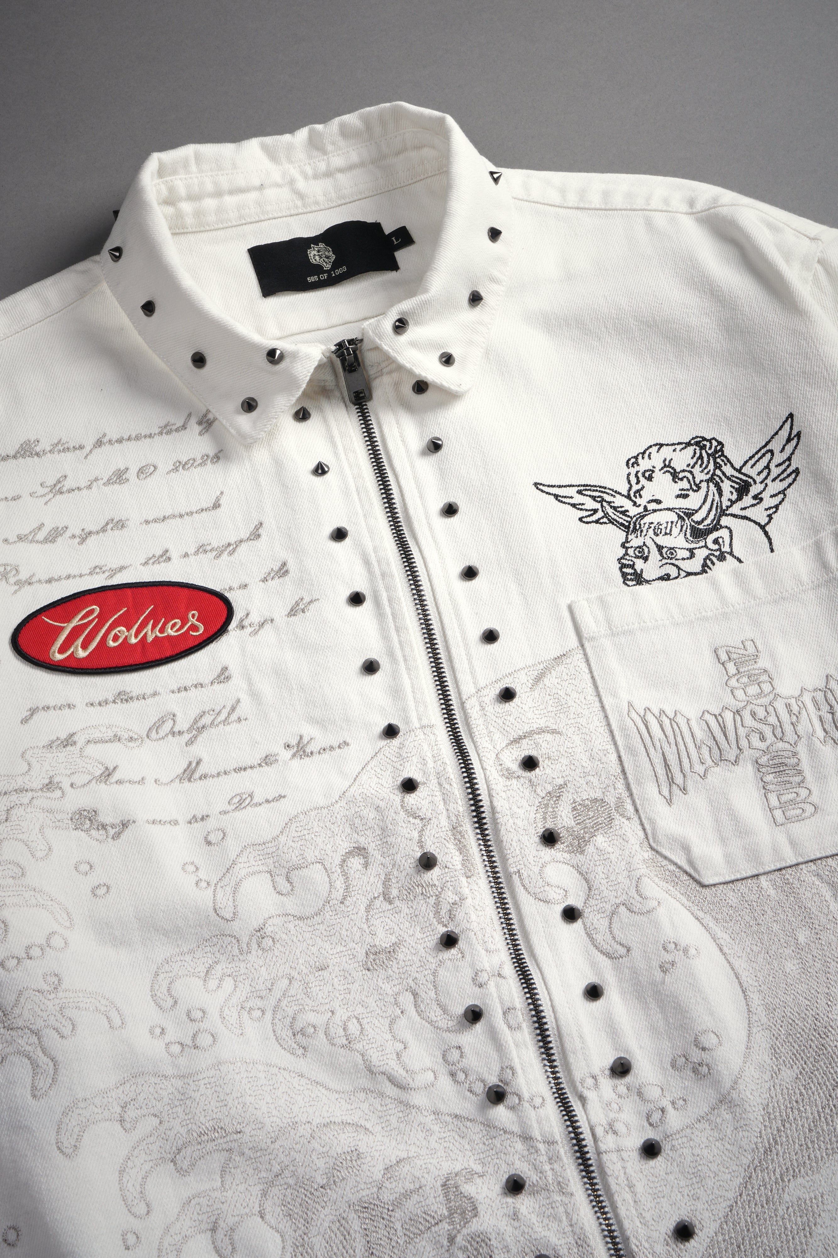 Great Wave Ls Vince Shirt in Cream — imagem 12