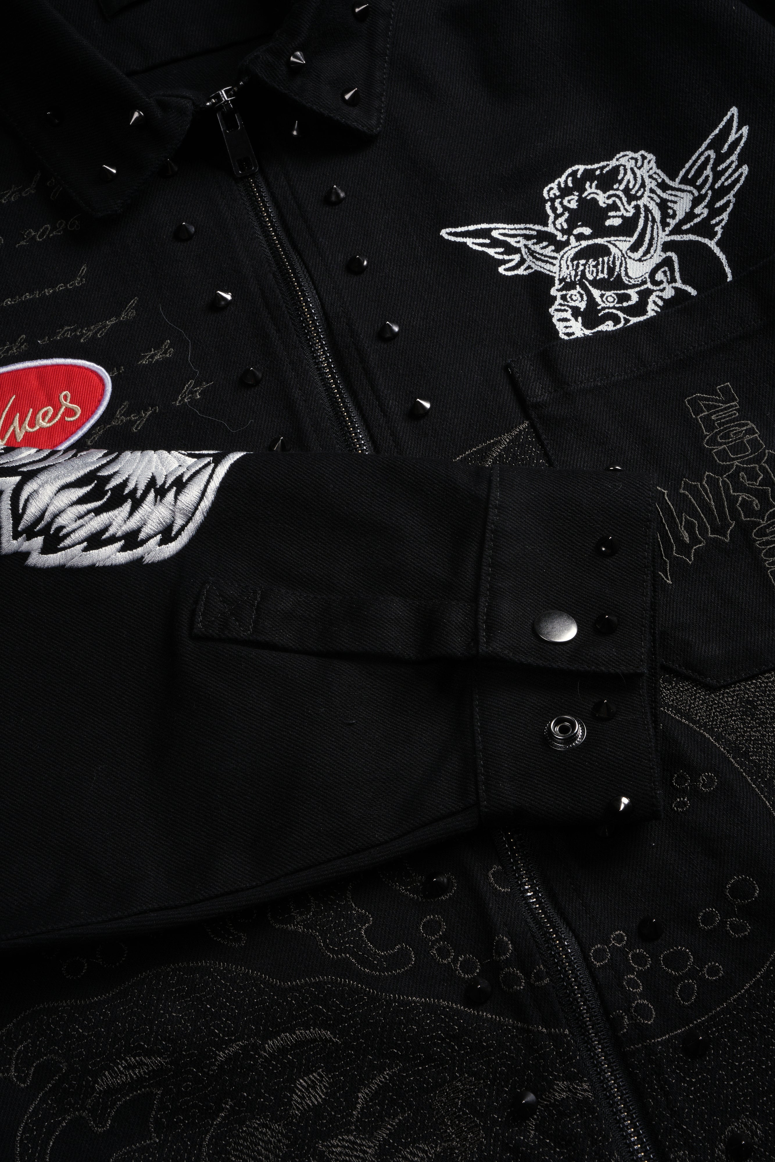 Great Wave Ls Vince Shirt in Black — imagem 12