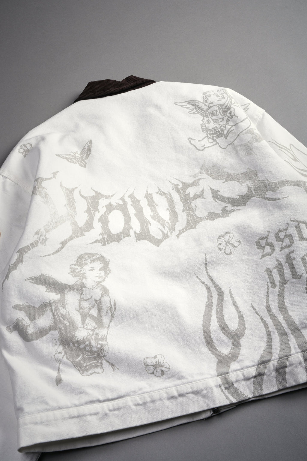 The Eagle & The Oni Earl Jacket in Cream — imagem 19